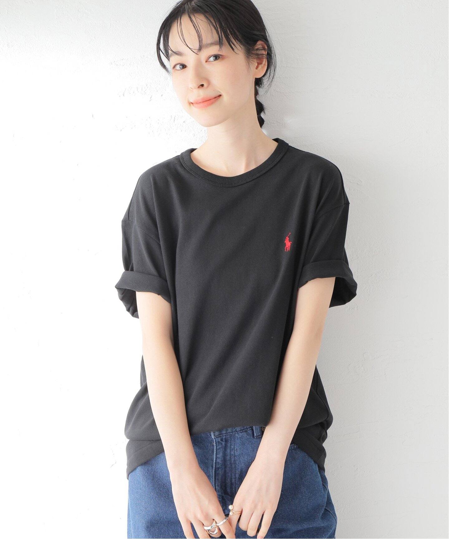 POLO RALPH LAUREN 】CLASSIC FIT HEAVY W T-SHIRT：カットソー（T  