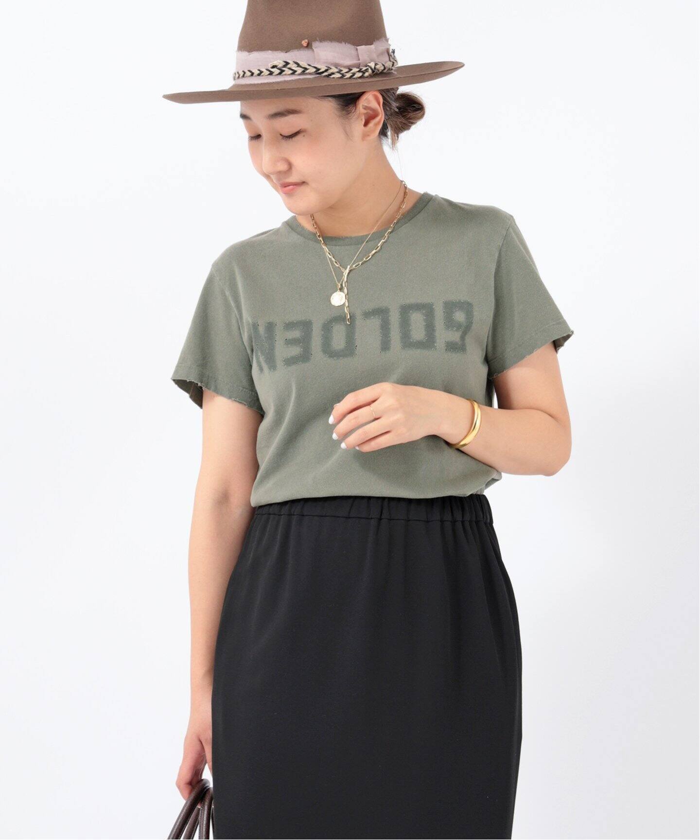 GOLDEN GOOSE/ゴールデングース】 LOGO Tシャツ（Tシャツ／カットソー 