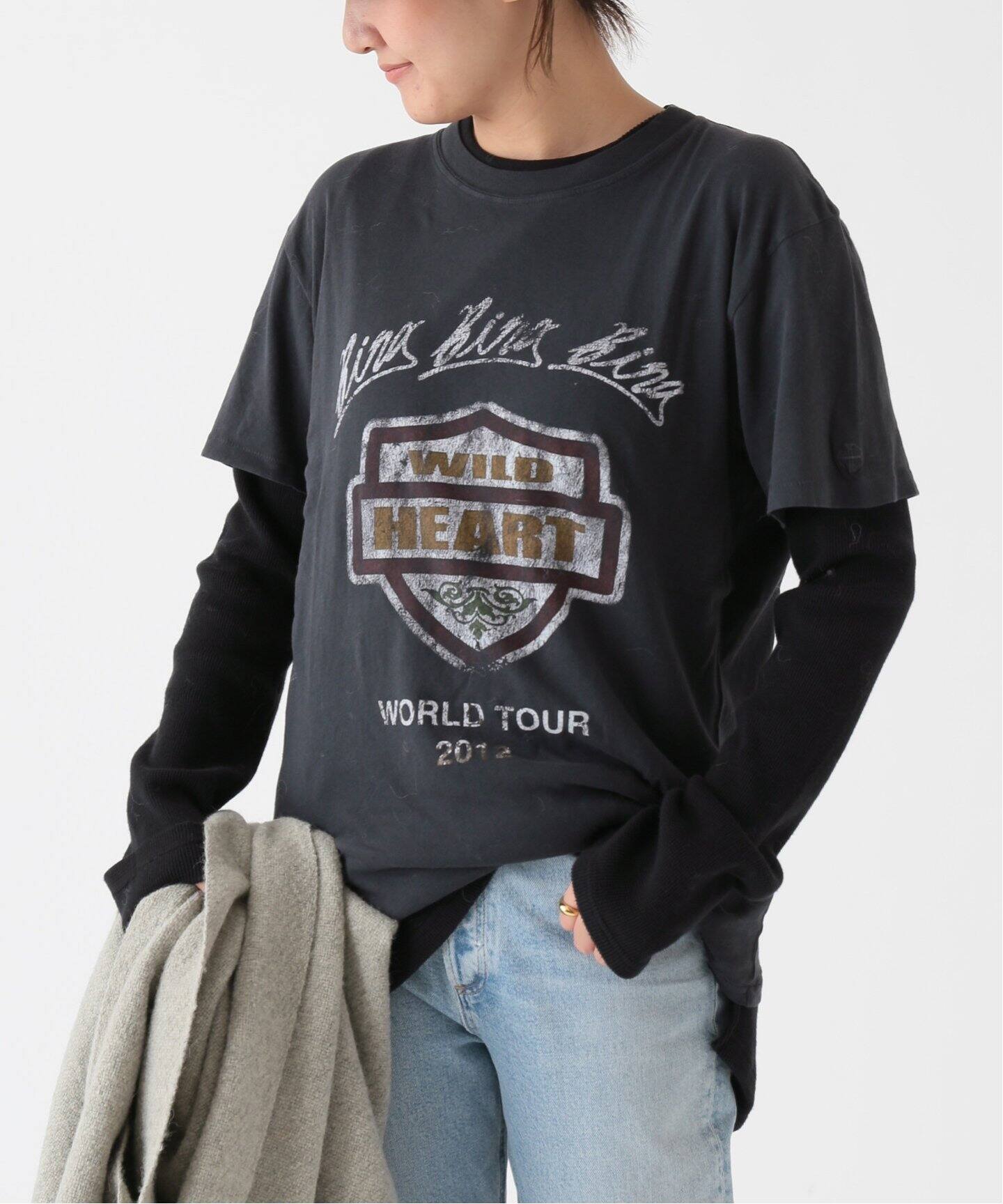 ANINE BING/アニン ビン】TOUR Tシャツ（Tシャツ／カットソー  