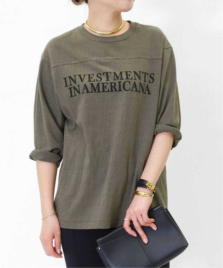 AMERICANA/アメリカーナ】FOOTBALL Tシャツ（Tシャツ／カットソー 