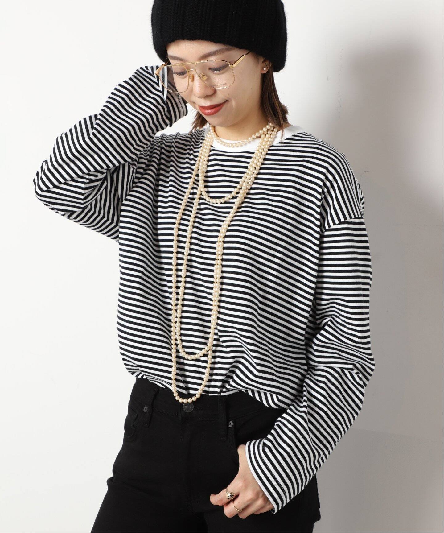 latest border Tシャツ（Tシャツ／カットソー）｜MUSE de Deuxieme 