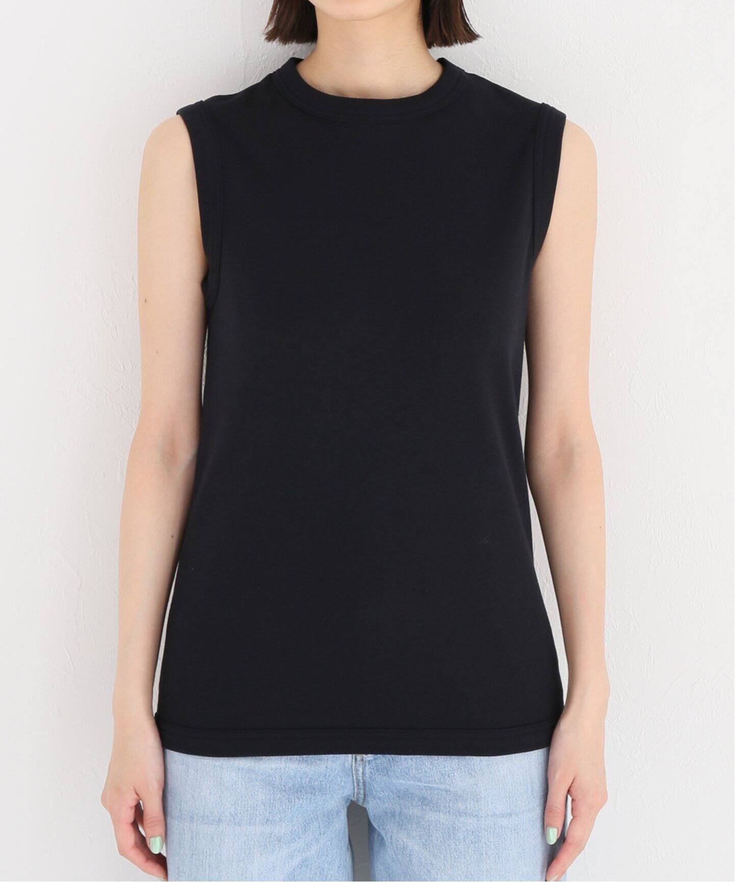 MADISONBLUE/マディソンブルー】CREW NECK SLEEVELESS TEE（Tシャツ  