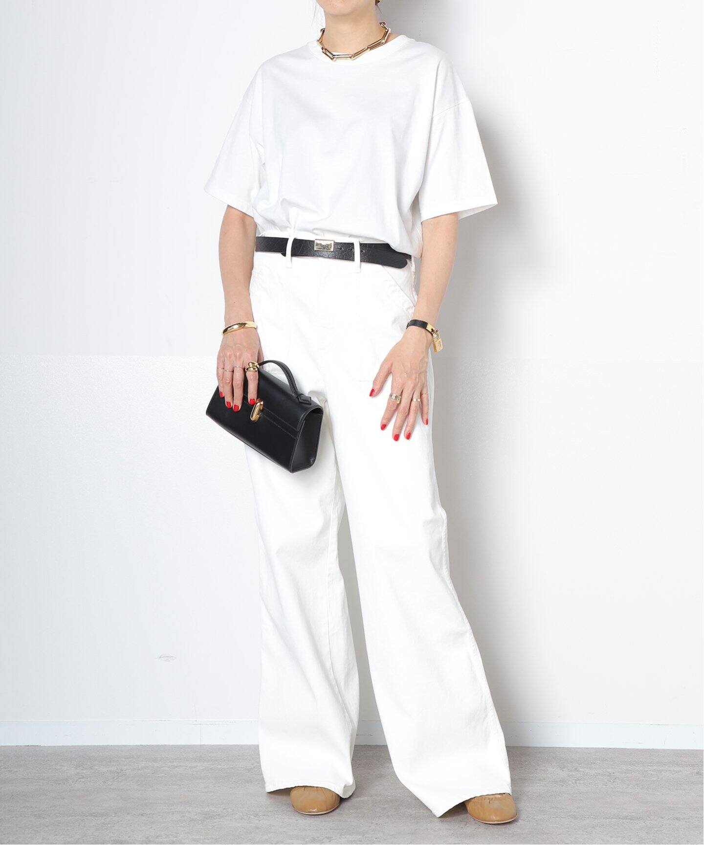 MADISONBLUE/マディソンブルー】NUMBERING TEE M（Tシャツ／カットソー 