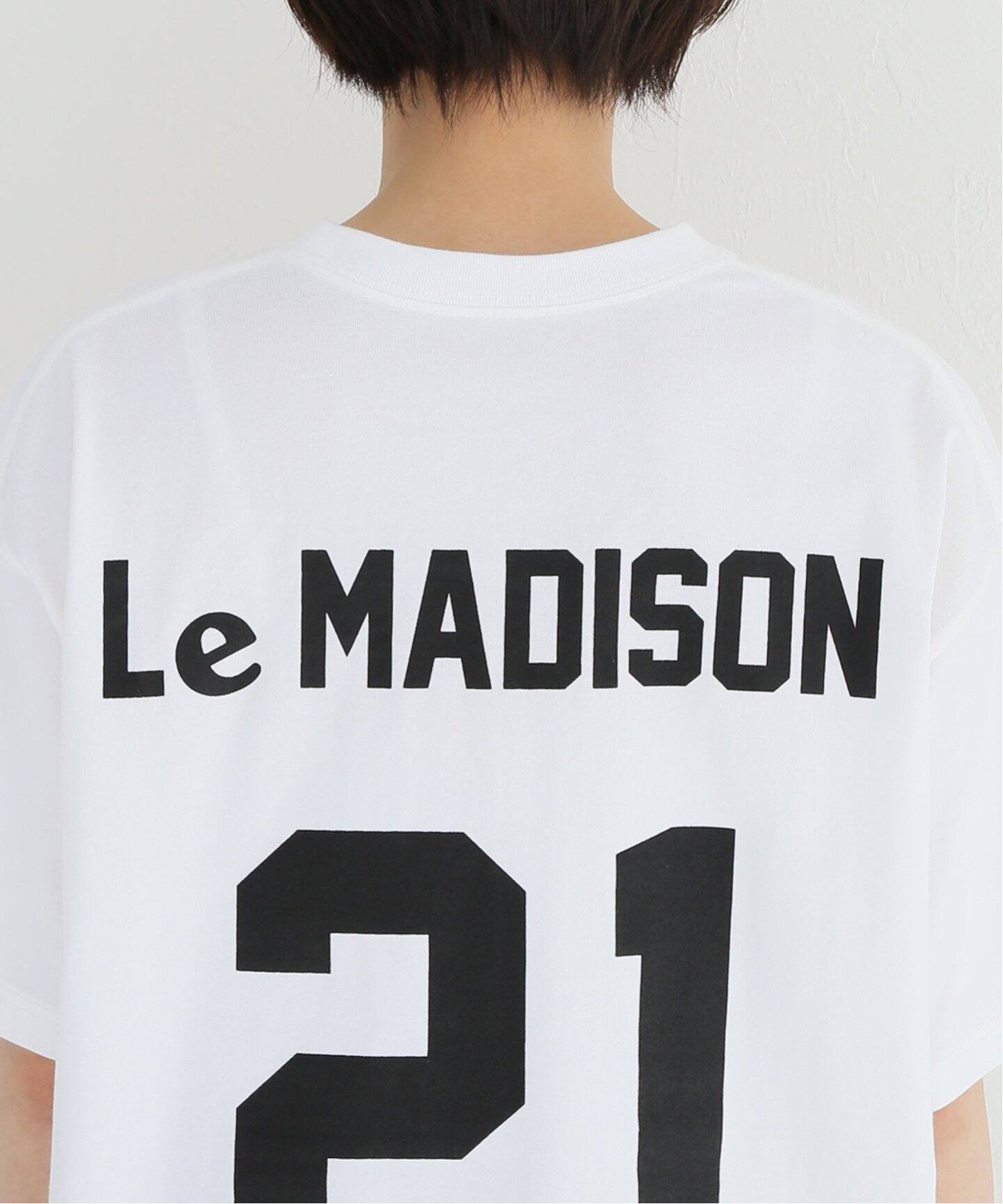 MADISONBLUE/マディソンブルー】NUMBERING TEE M（Tシャツ／カットソー  