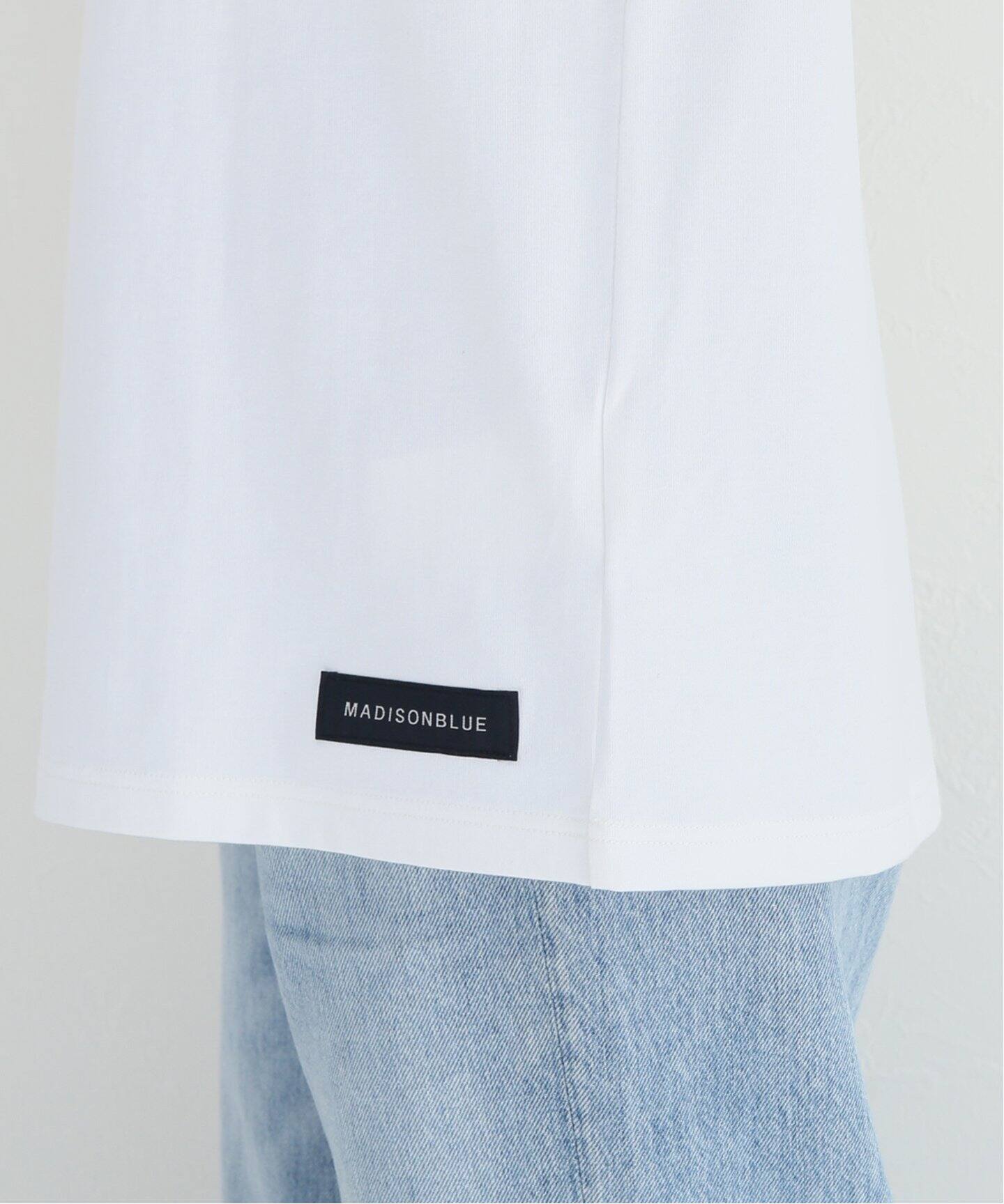 MADISONBLUE/マディソンブルー】NUMBERING TEE M（Tシャツ／カットソー  