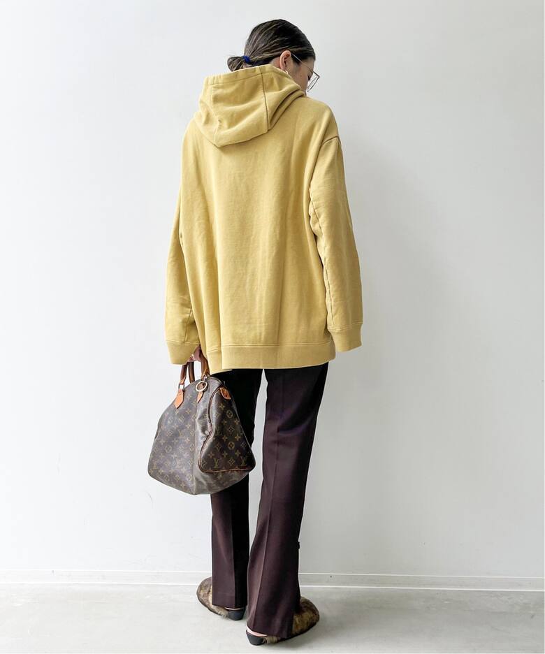 REMI RELIEF Cape Sweat Parka オレンジE 