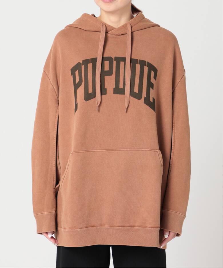 REMI RELIEF Cape Sweat Parka オレンジE 