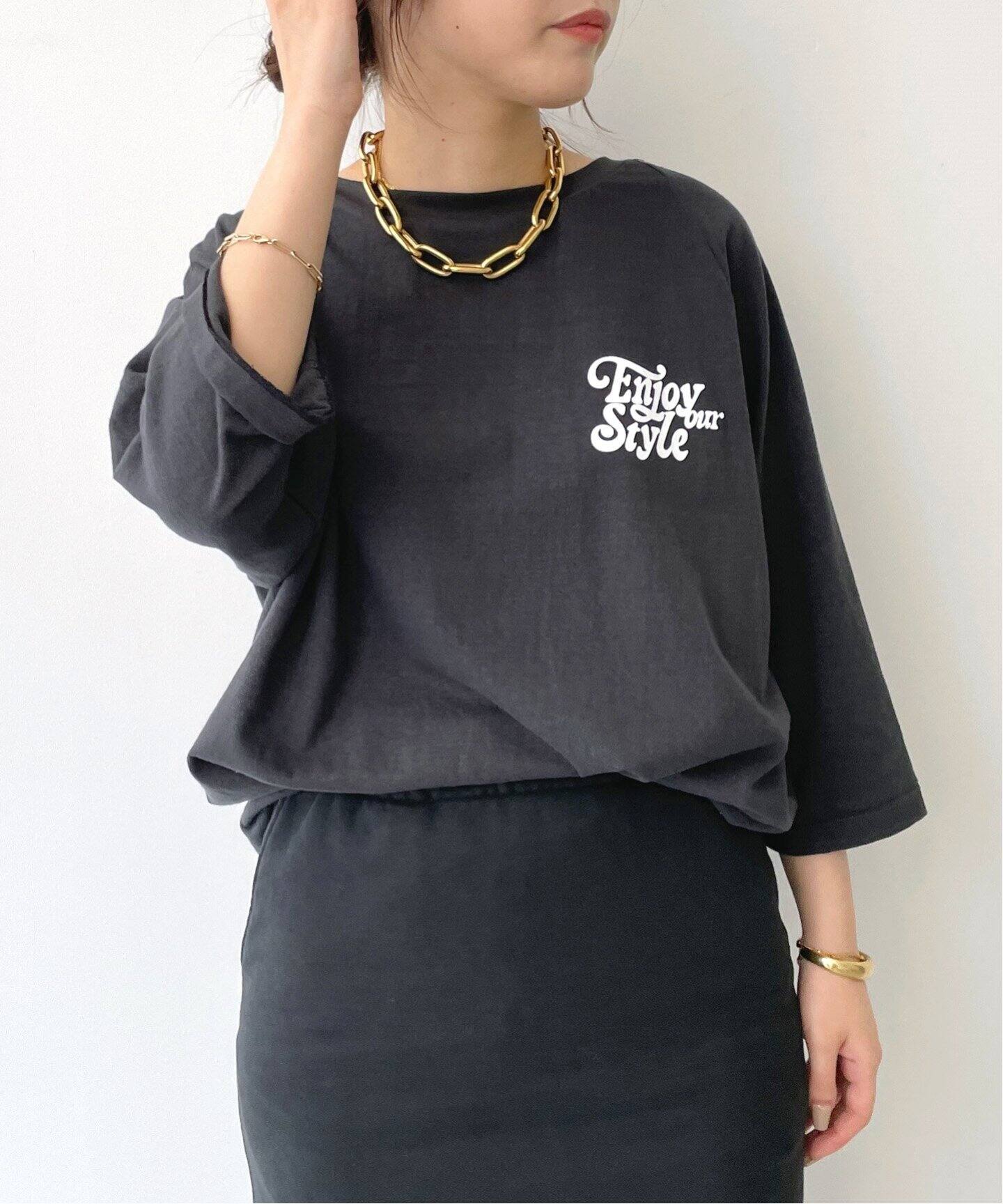 Americana/アメリカーナ】Print Raglan T-sh（Tシャツ／カットソー 