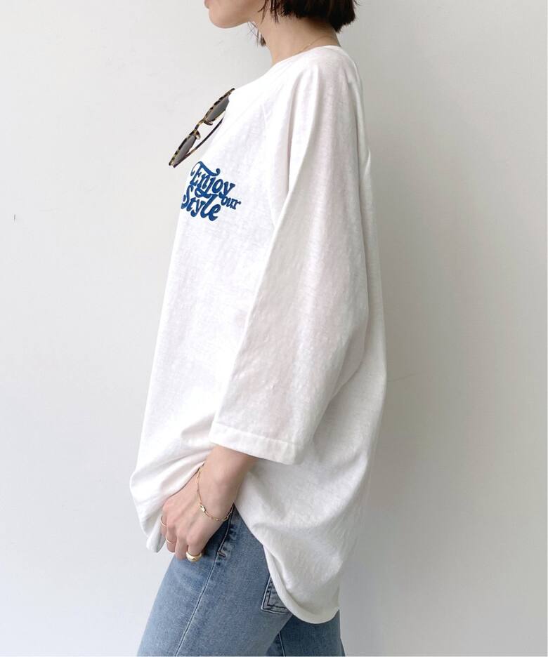 新品】 Americana/アメリカーナ Print Raglan T-sh 