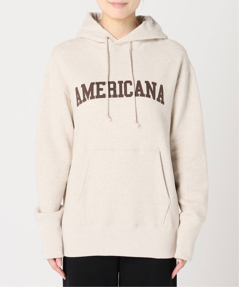 Americana/アメリカーナ】Logo Parka（パーカー）｜L