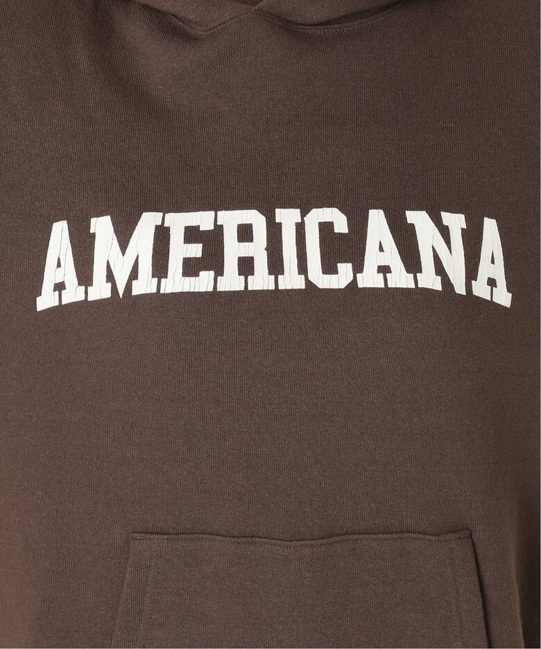 Americana/アメリカーナ】Logo Parka（パーカー）｜L