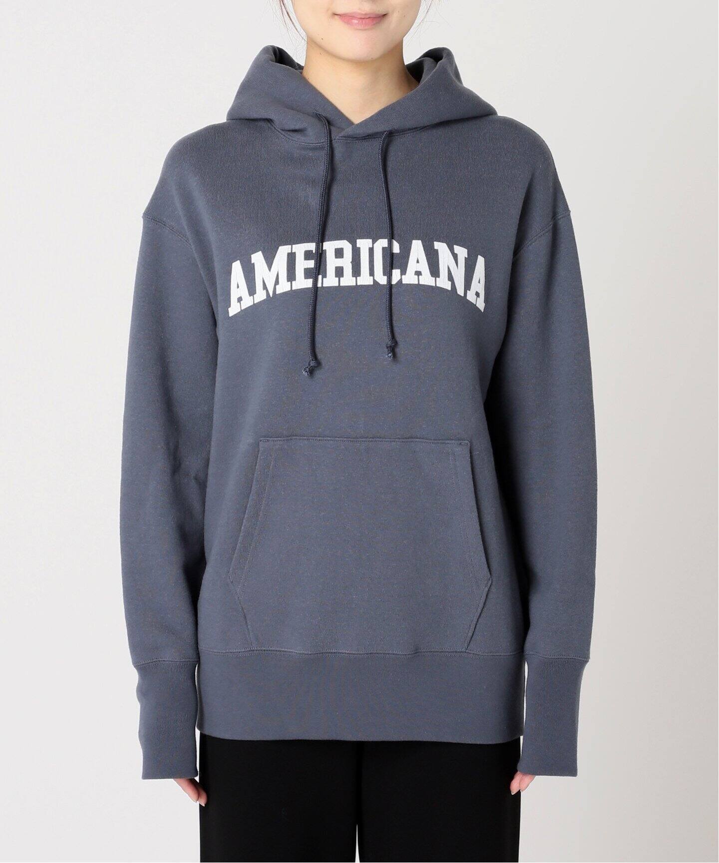 Americana/アメリカーナ】Logo Parka（パーカー）｜L