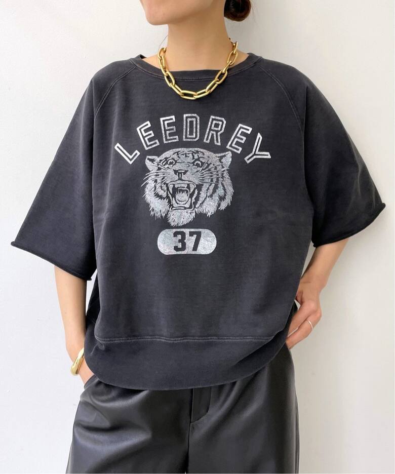 REMI RELIEF/レミレリーフ】Print Half Sleeve Sweat（Tシャツ 