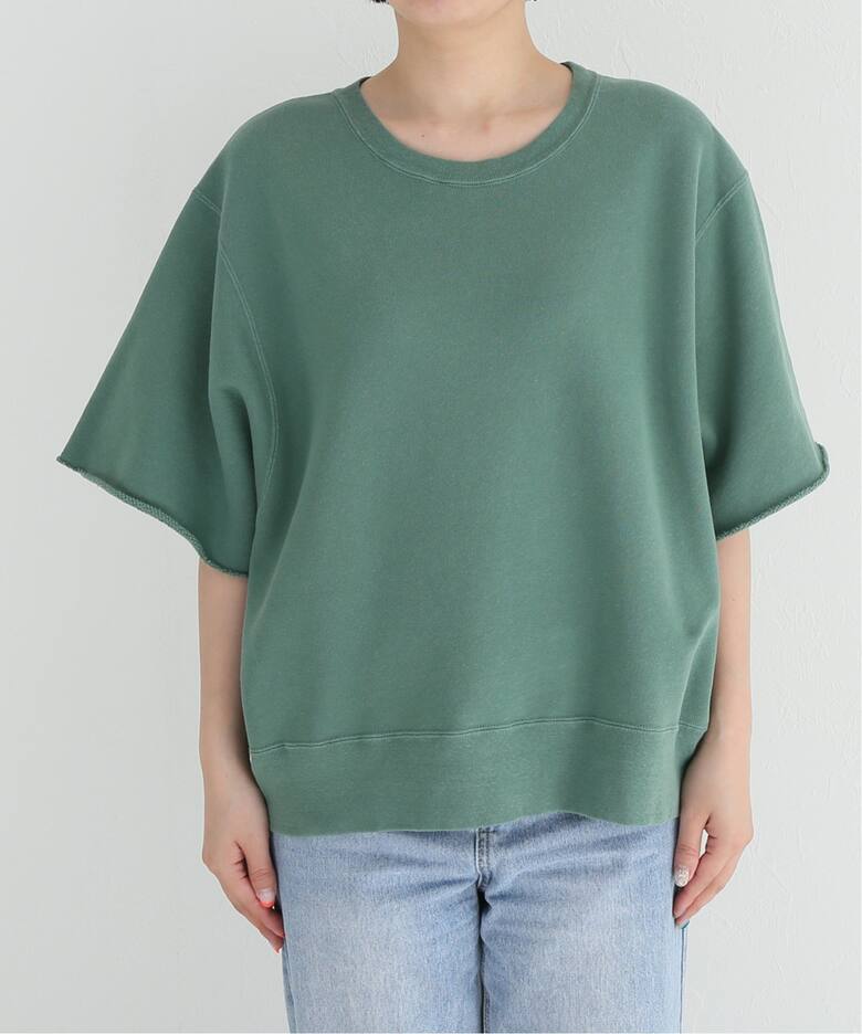 REMI RELIEF/レミレリーフ】Cut Off Sleeve Sweat