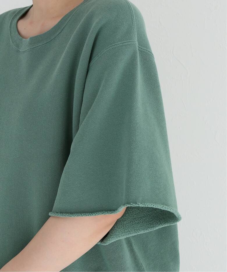 REMI RELIEF Cut Off Sleeve Sweat グリーン - トレーナー・スウェット