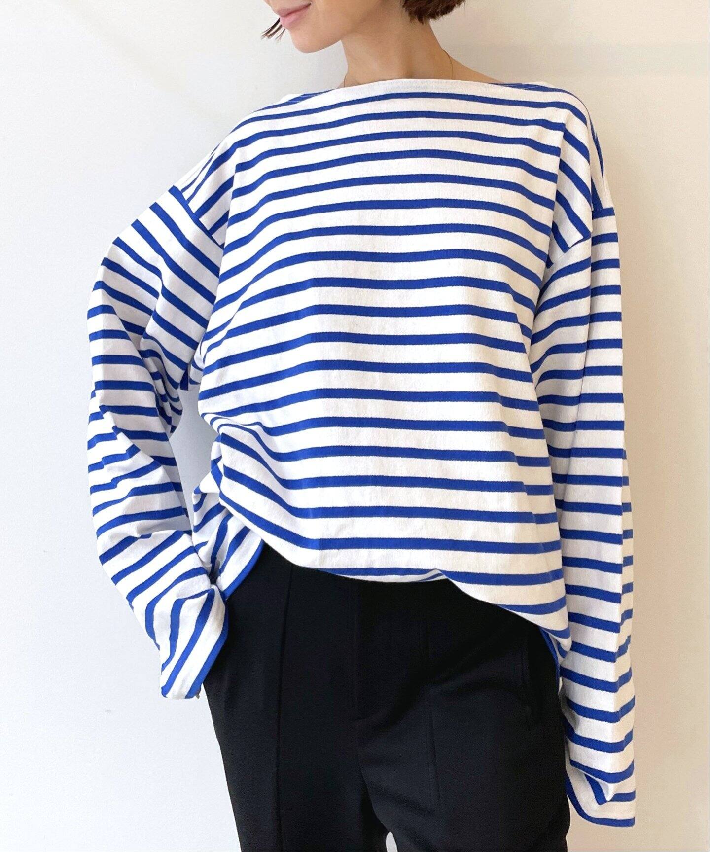 GOOD GRIEF!/グッドグリーフ】Border Tops（Tシャツ／カットソー）｜L 