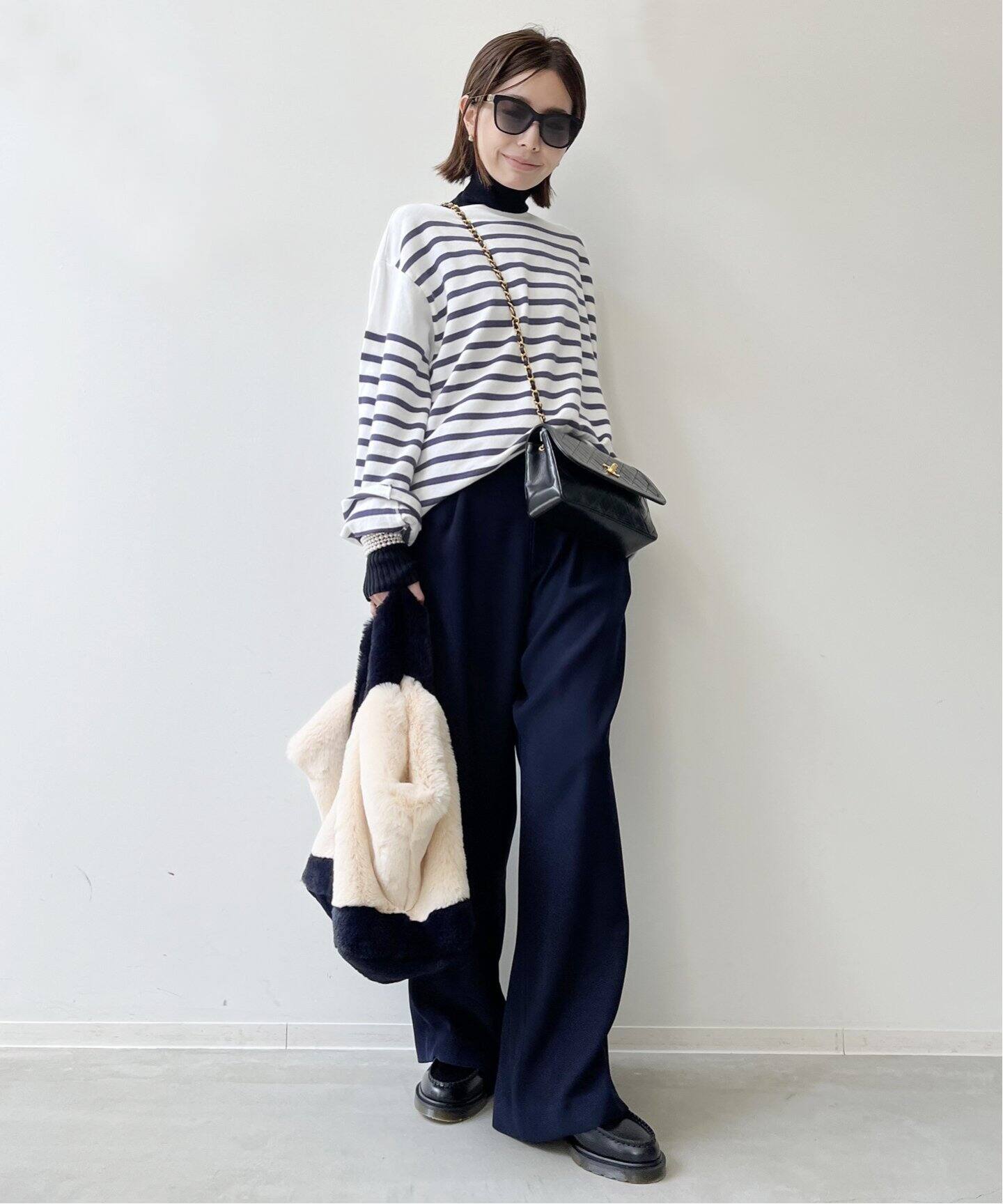 GOOD GRIEF!/グッドグリーフ】Border New L/S Tee（Tシャツ 