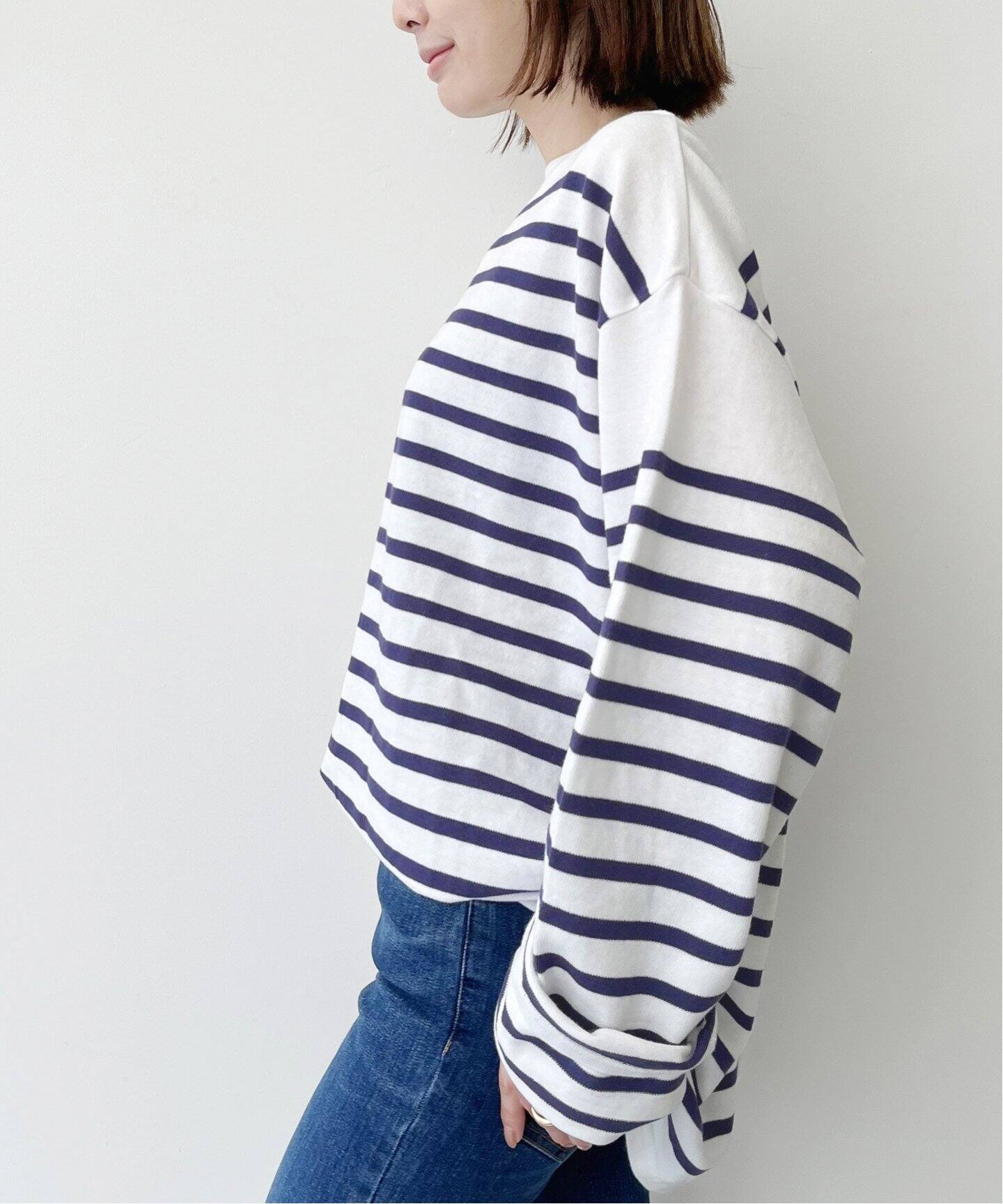 GOOD GRIEF!/グッドグリーフ】Border New L/S Tee（Tシャツ 