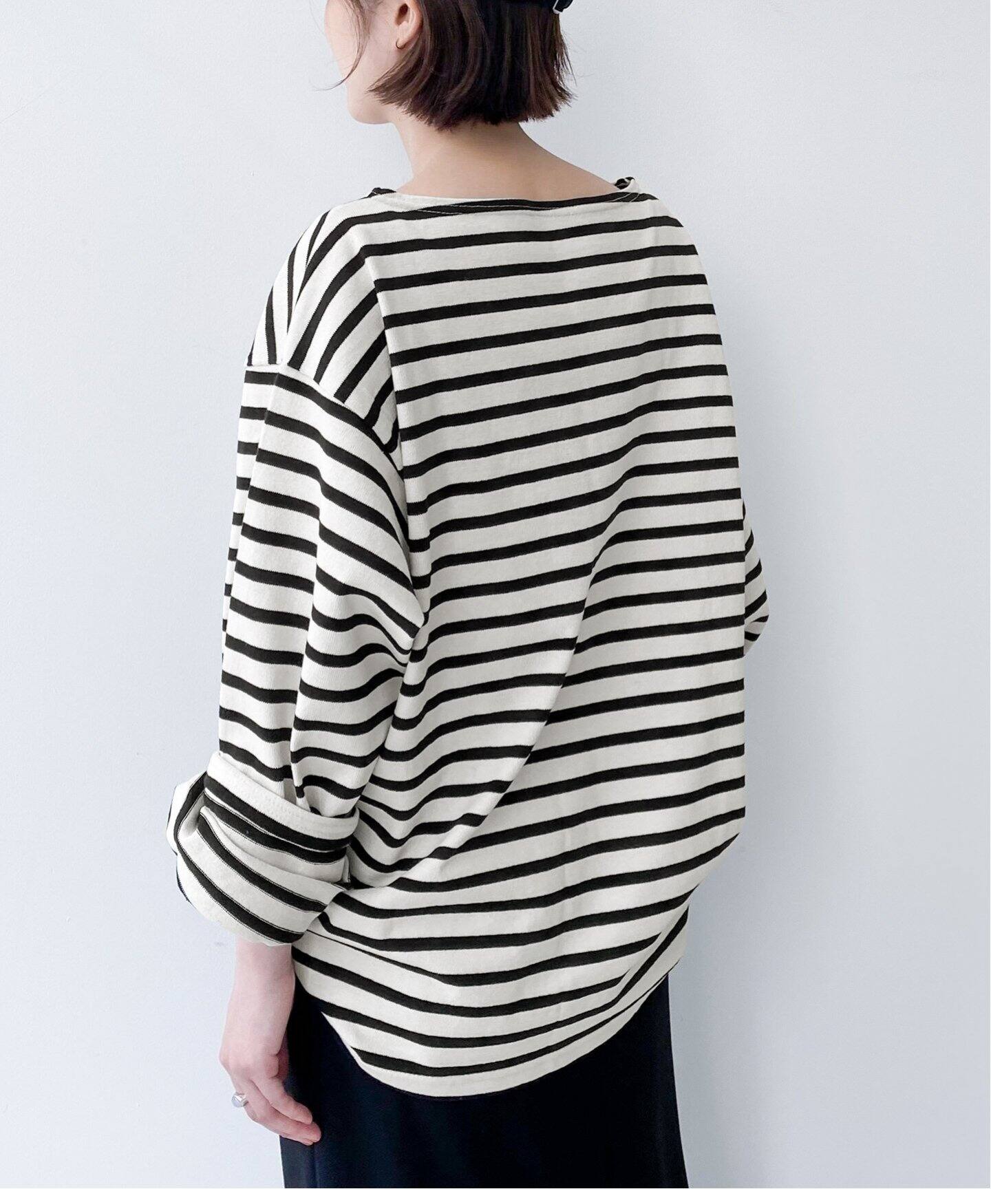 GOOD GRIEF!/グッドグリーフ】Border Tops（Tシャツ／カットソー）｜L 