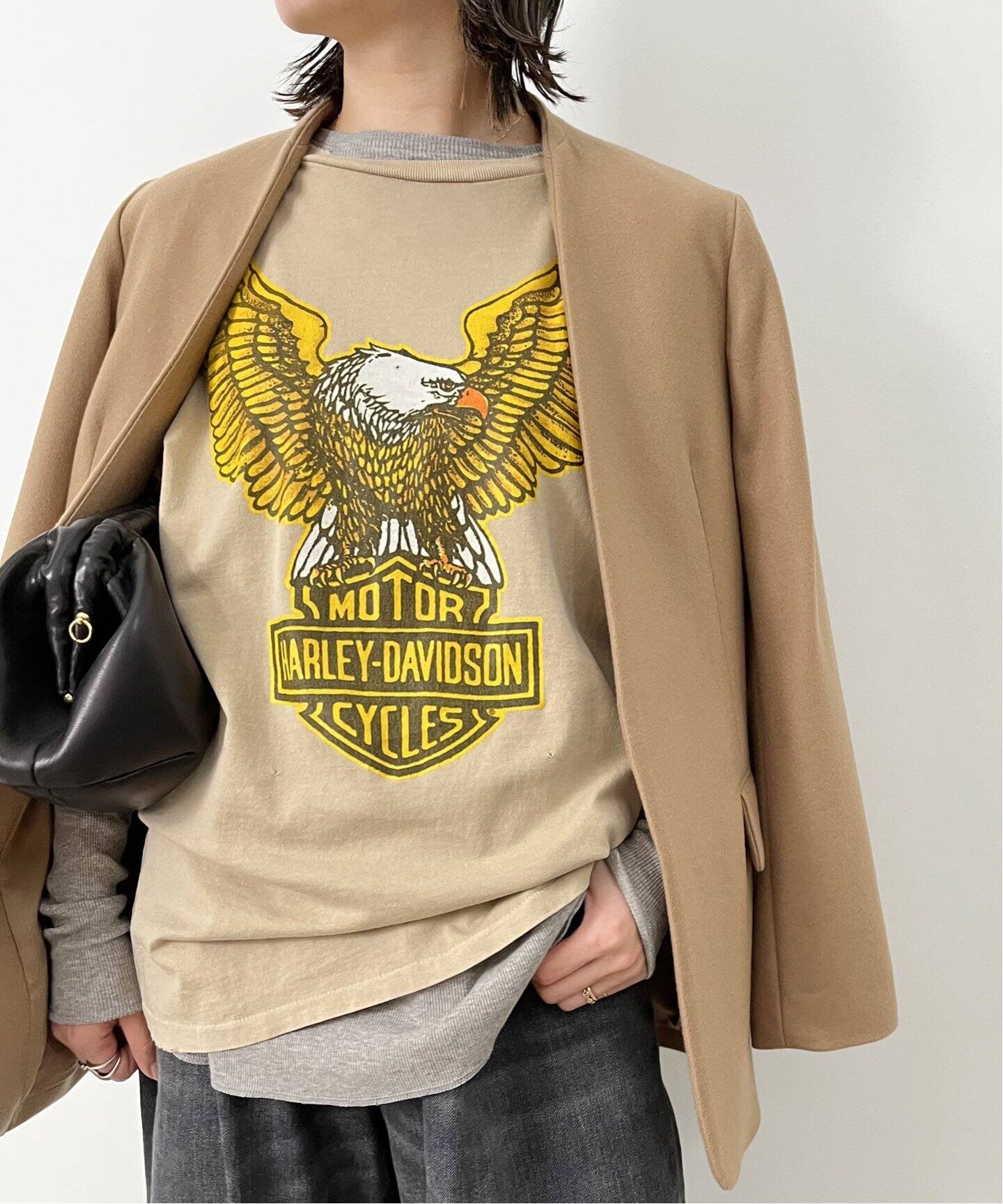 MADE WORN/メイドウォーン】HARLEY DAVIDSON Eagle Tee（Tシャツ 