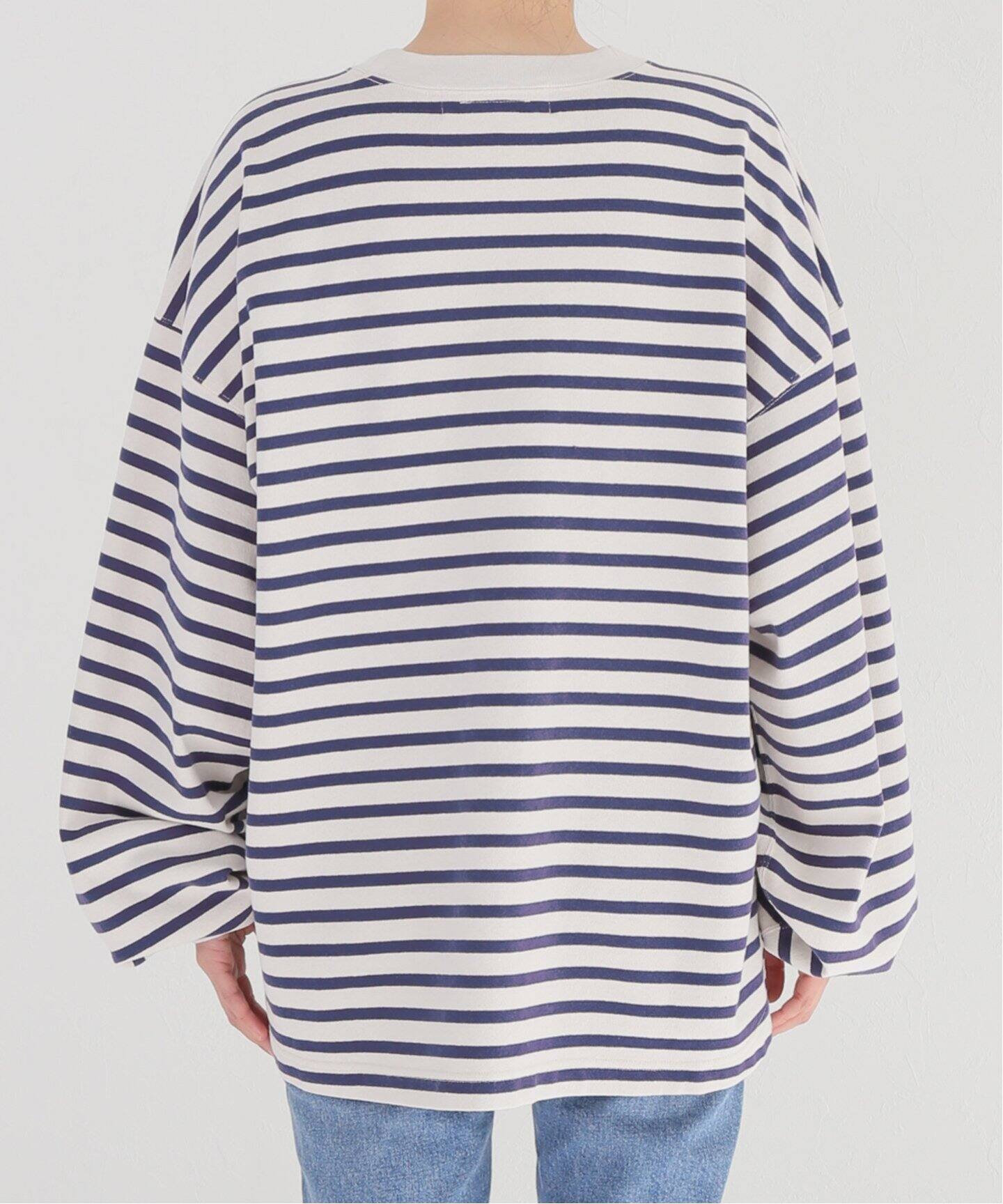 REMI RELIEF/レミレリーフ】Border L/S T-SH（Tシャツ／カットソー 