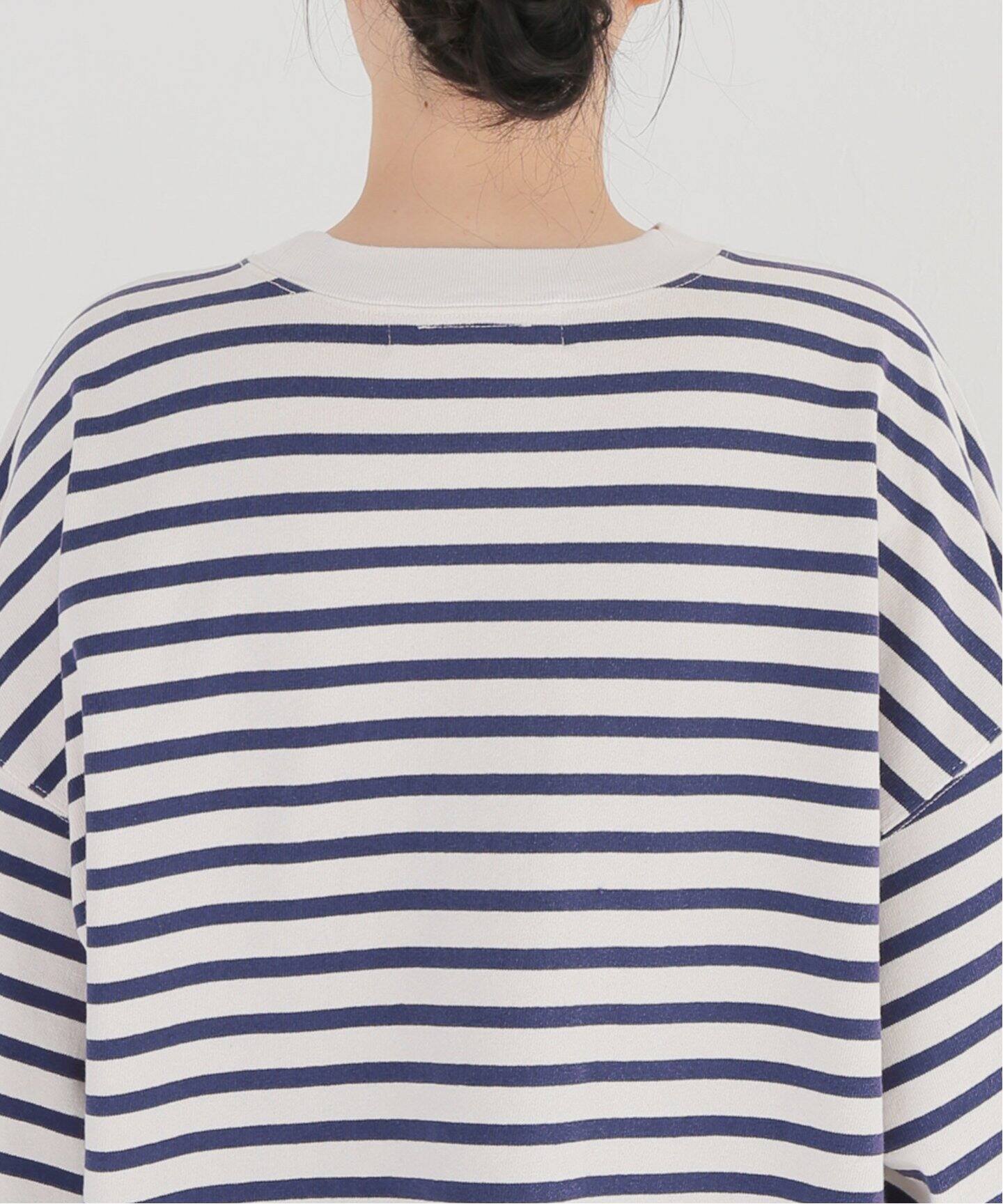 REMI RELIEF/レミレリーフ】Border L/S T-SH（Tシャツ／カットソー 