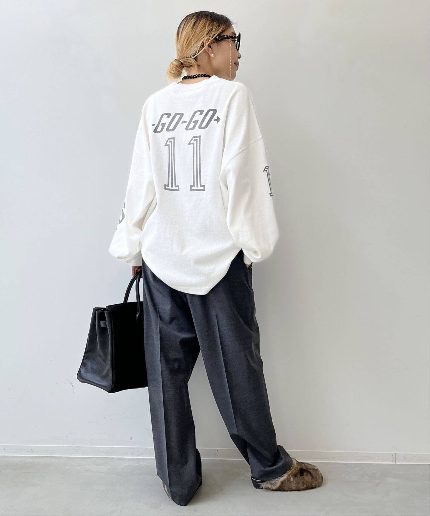 REMI RELIEF/レミレリーフ】Graphic L/S T-SH（Tシャツ／カットソー 