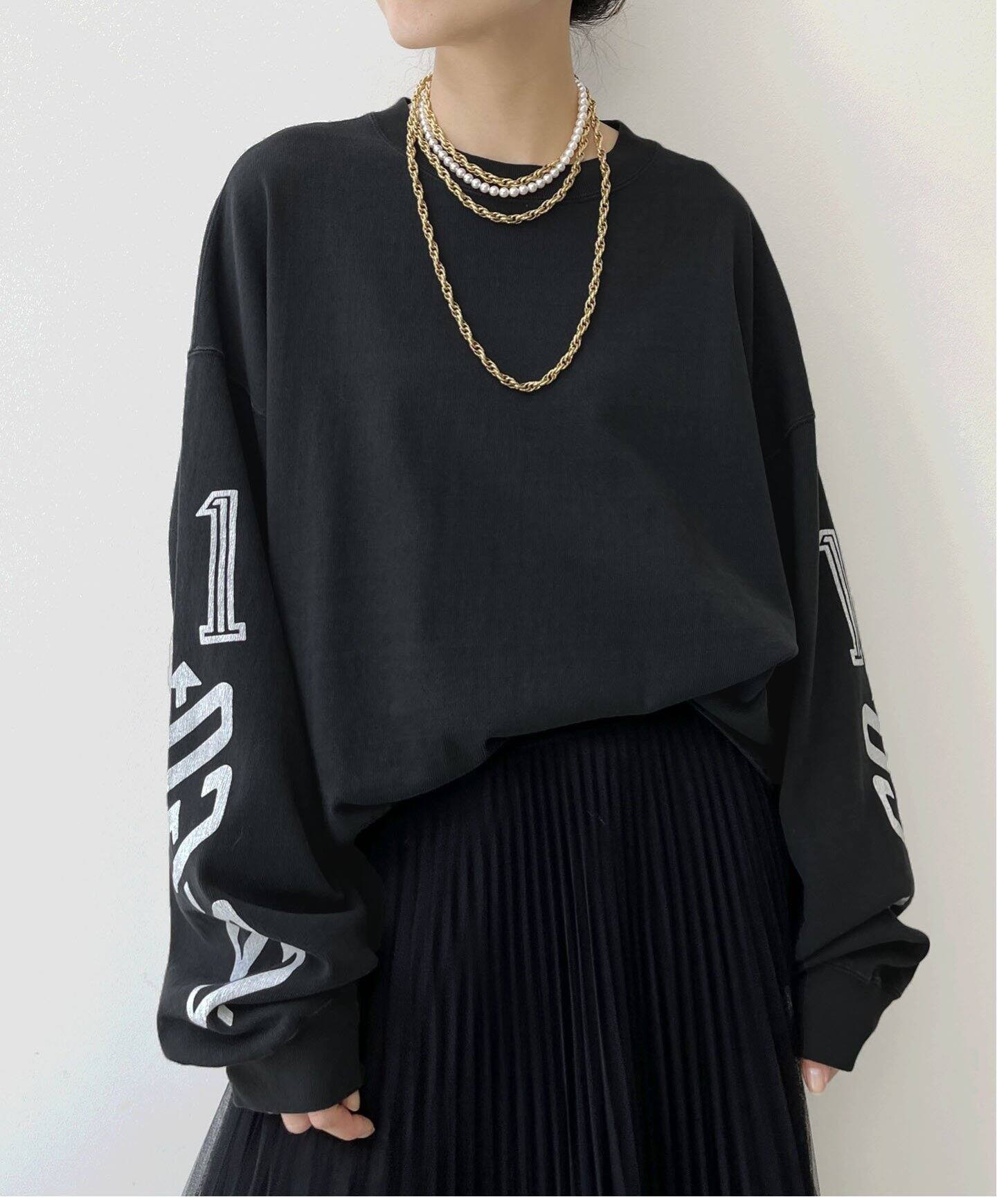 REMI RELIEF/レミレリーフ】Graphic L/S T-SH（Tシャツ／カットソー  