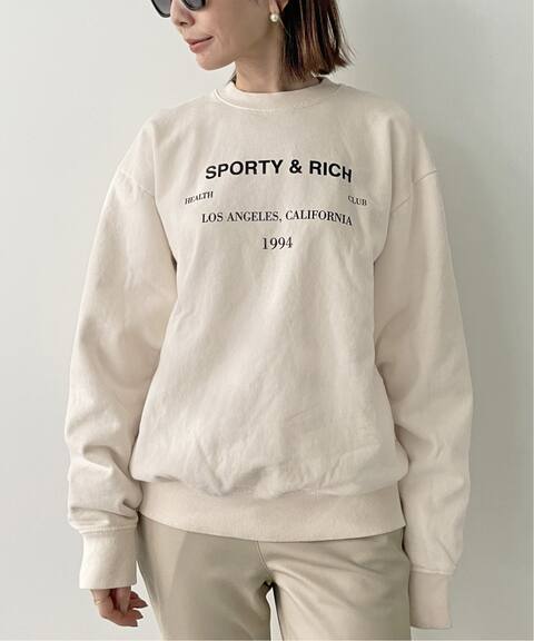 Sporty Rich スポーティアンドリッチ La Health Club C N Sweat L Appartement アパルトモン 公式の ファッション通販 Baycrew S Store