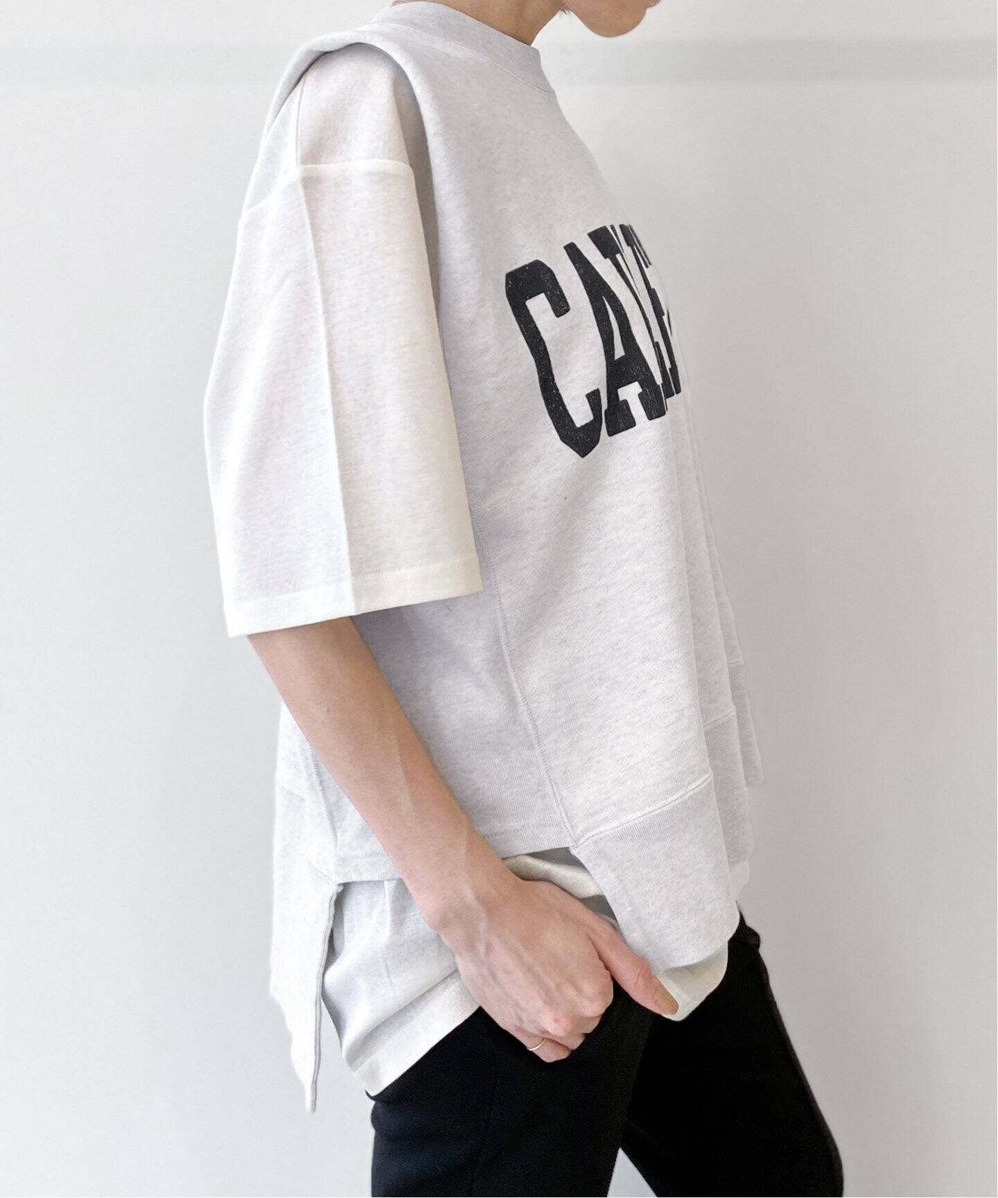R JUBILEE/アールジュビリー】Sweat N/S Print Tops（Tシャツ 