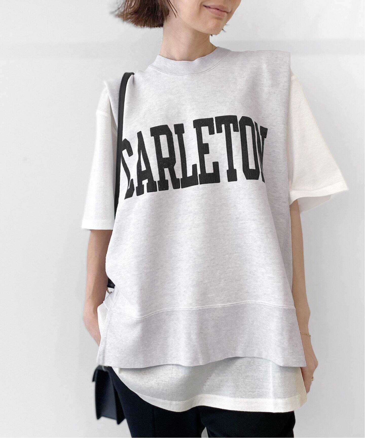 R JUBILEE/アールジュビリー】Sweat N/S Print Tops（Tシャツ 