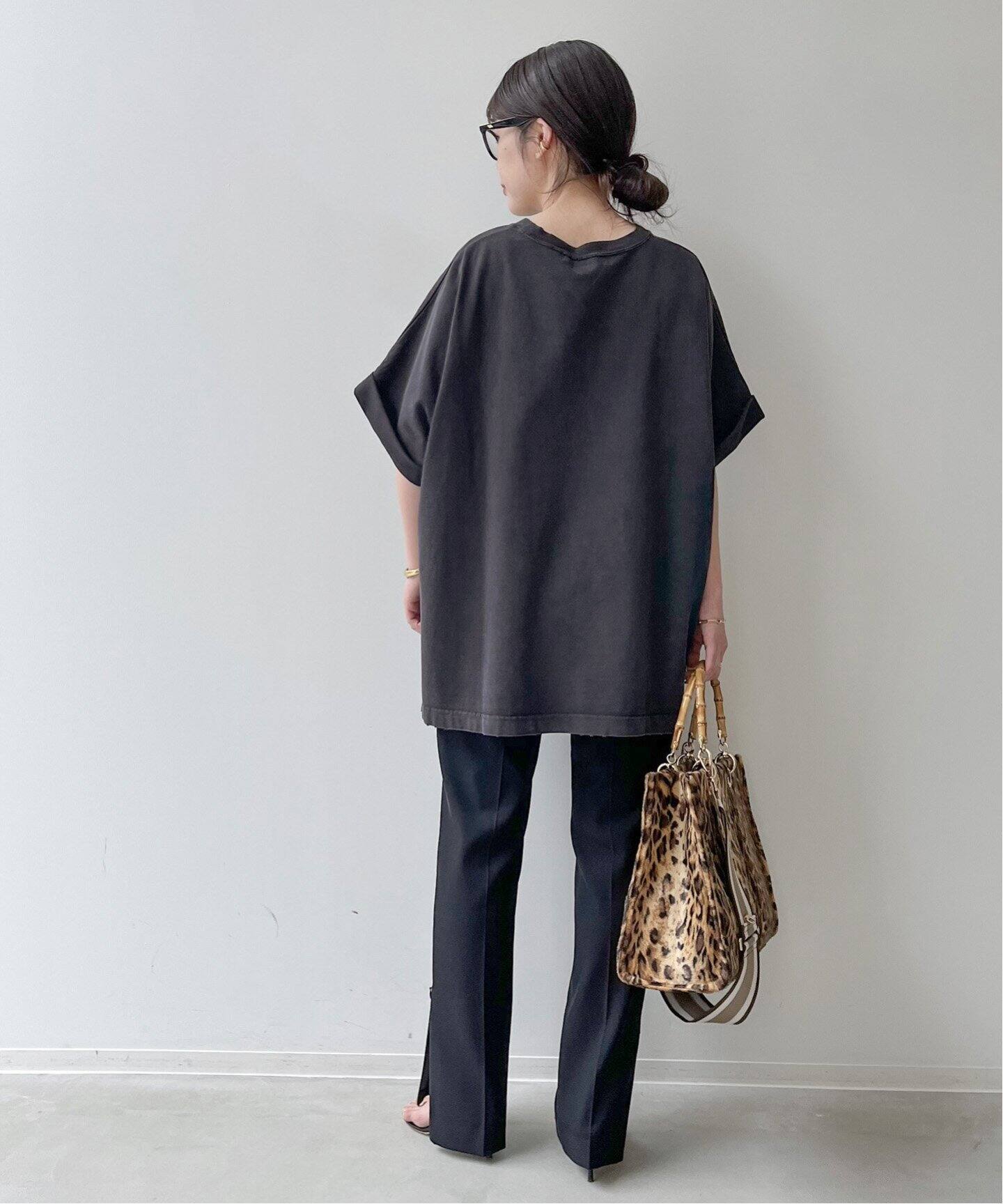 R JUBILEE/アール ジュビリー】roll up over size tee（Tシャツ 