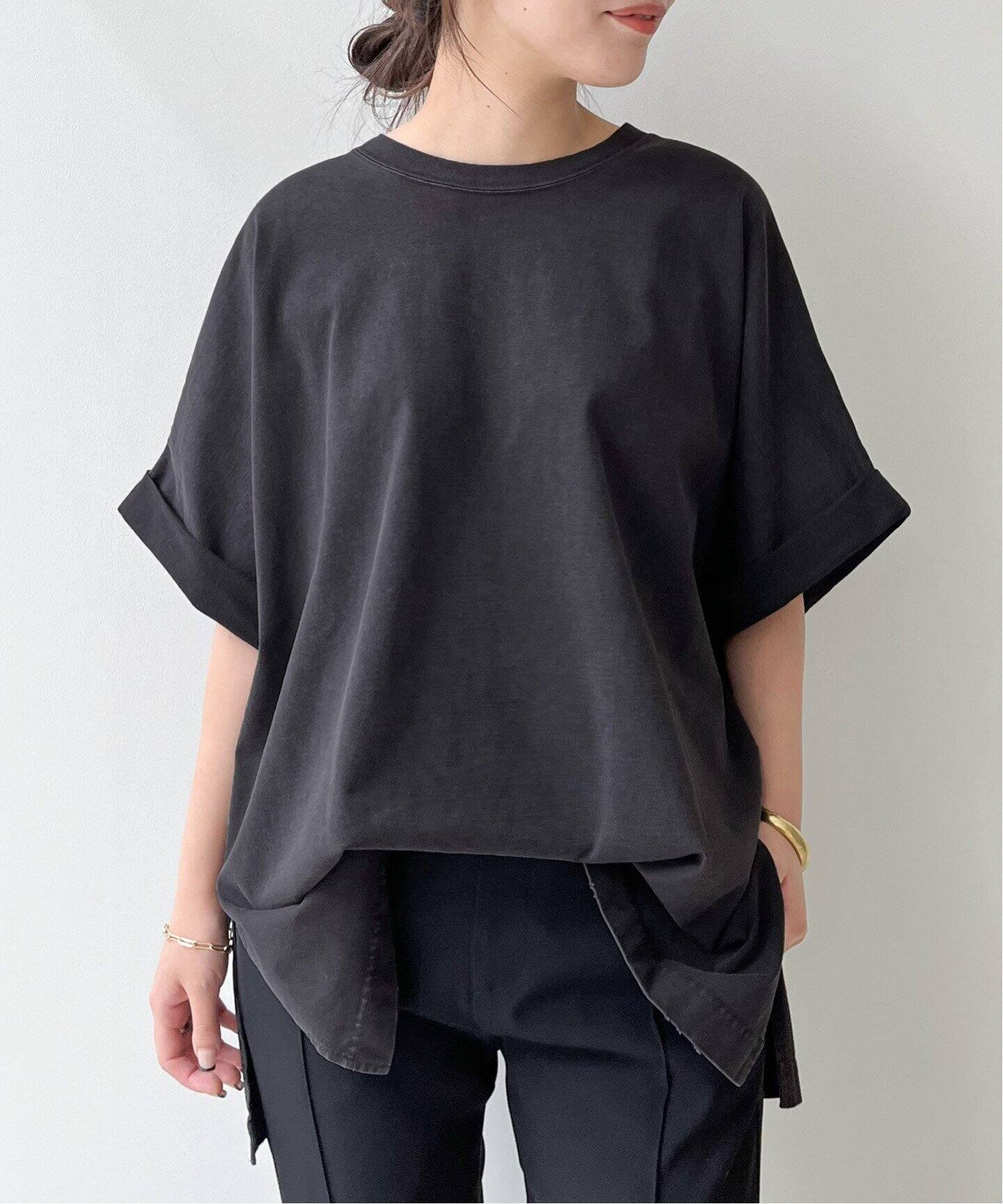 R JUBILEE/アール ジュビリー】Roll UP Over Tee 