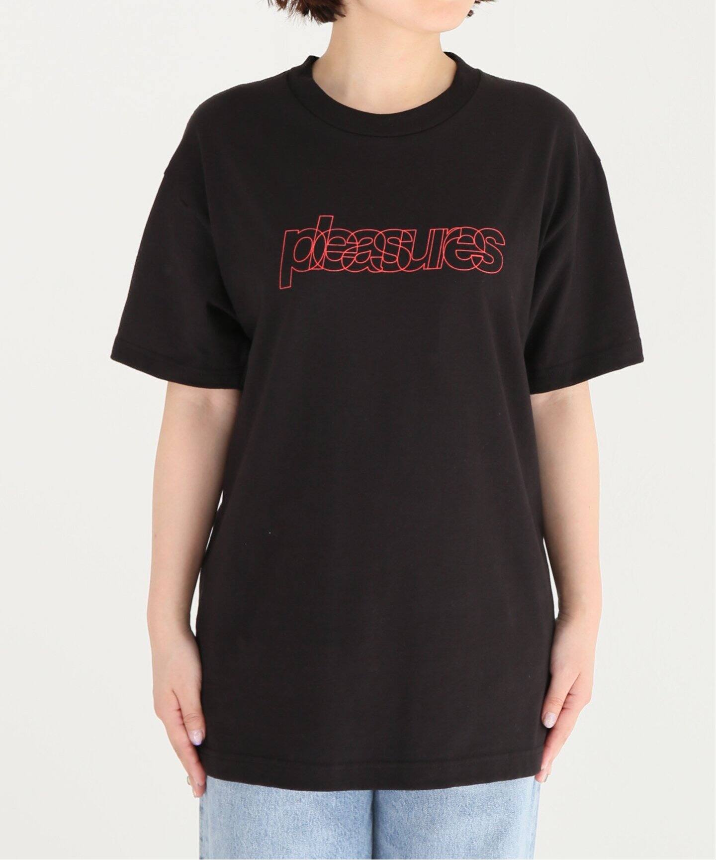 PLEASURES/プレジャー】T-SH（Tシャツ／カットソー）｜L