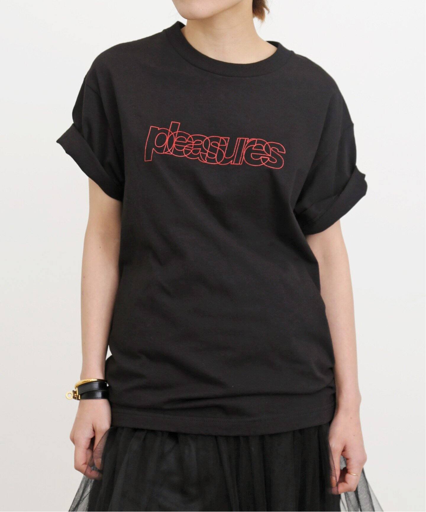 PLEASURES/プレジャー】T-SH（Tシャツ／カットソー）｜L