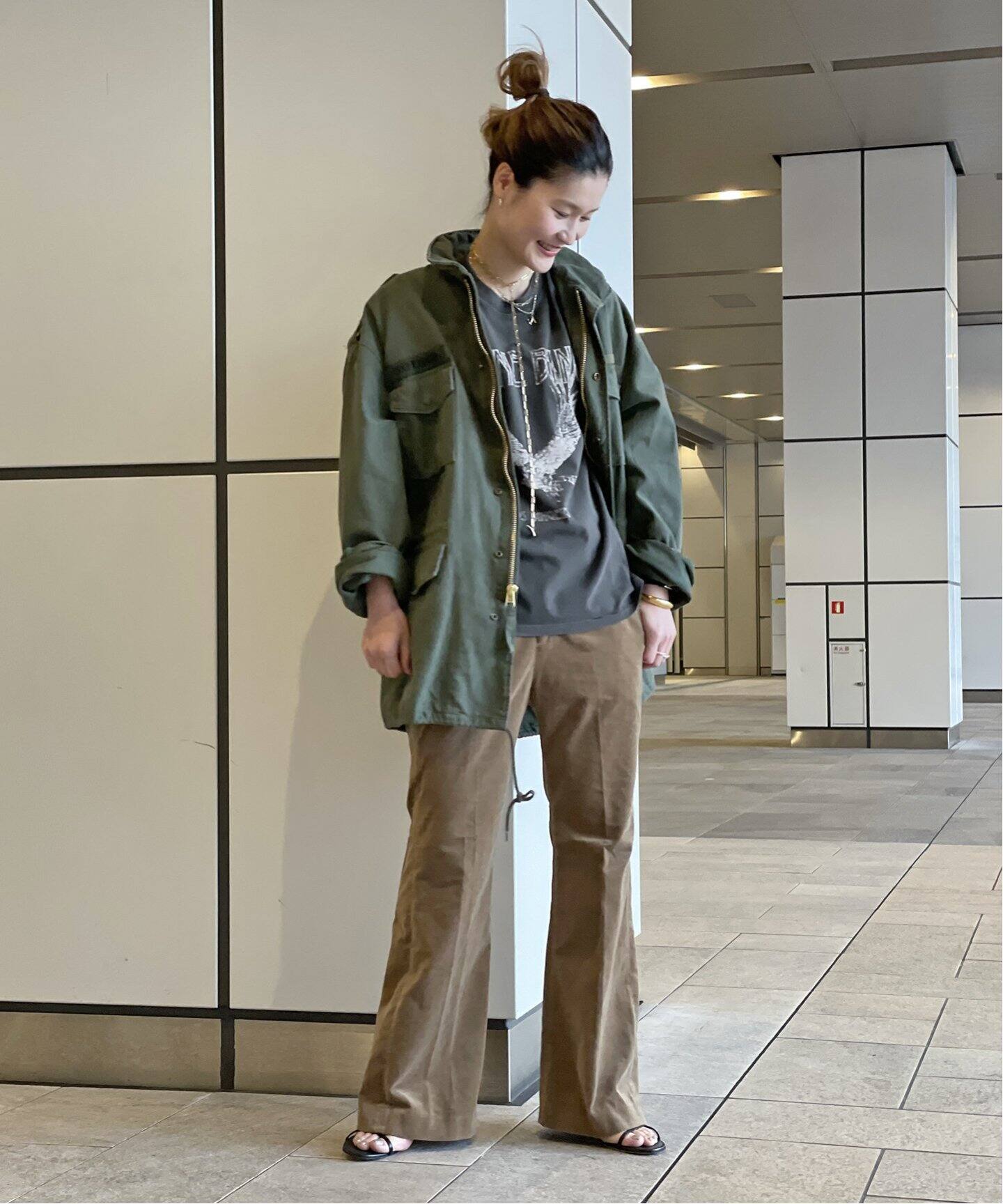 ANINE BING/アニービン】 EAGLE print Tシャツ（Tシャツ／カットソー  