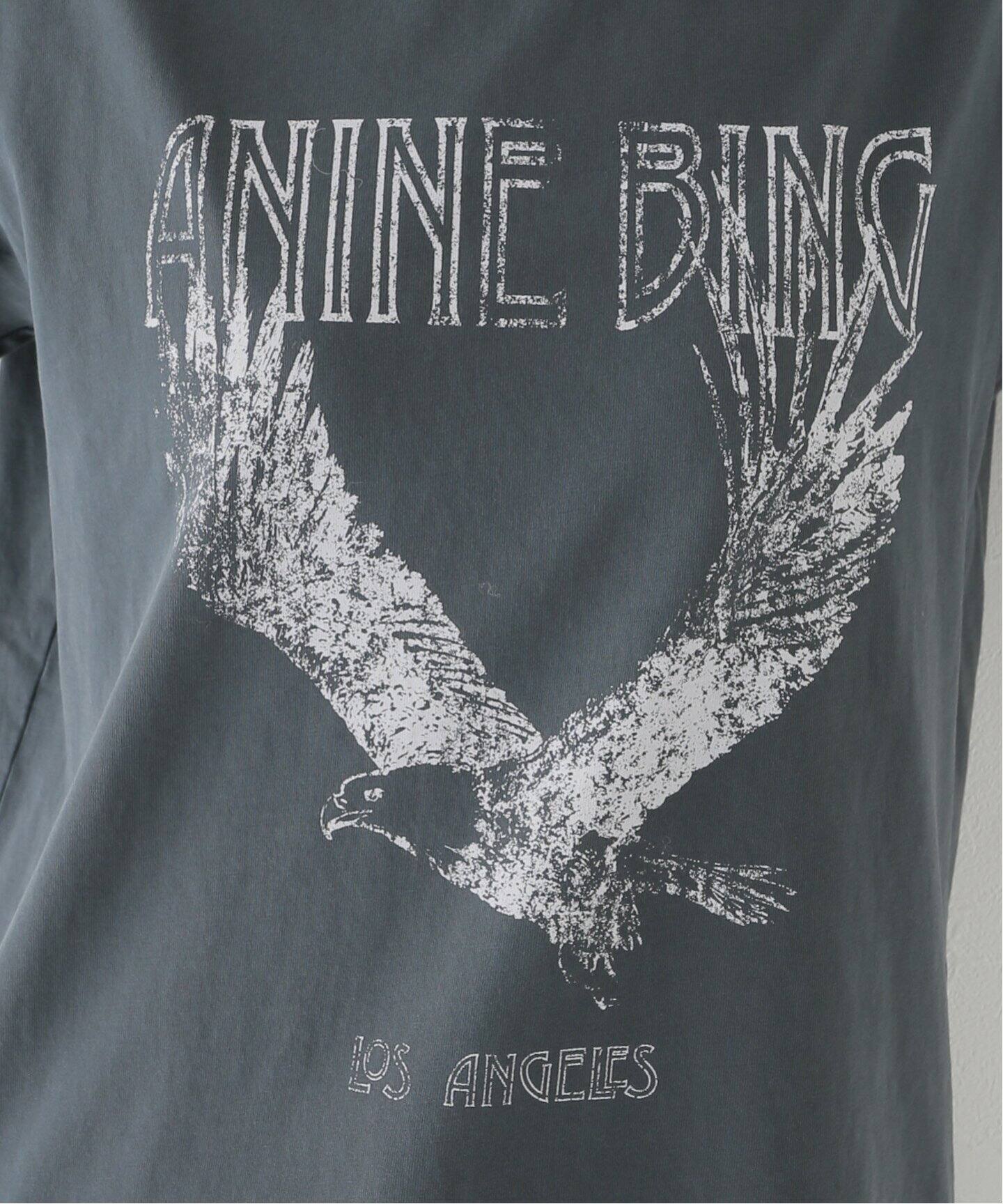 ANINE BING/アニービン】 EAGLE print Tシャツ（Tシャツ／カットソー  