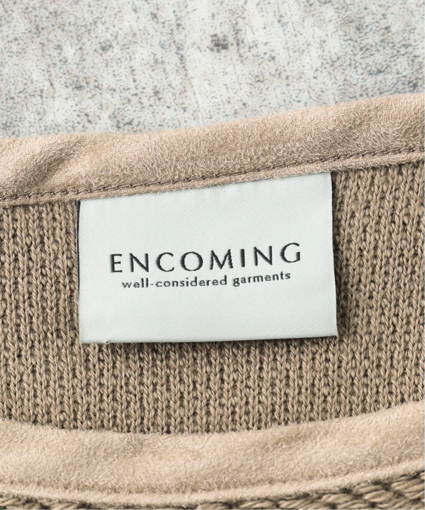 ENCOMING / インカミング】PIPING SWEAT JUMPER（Tシャツ／カットソー 
