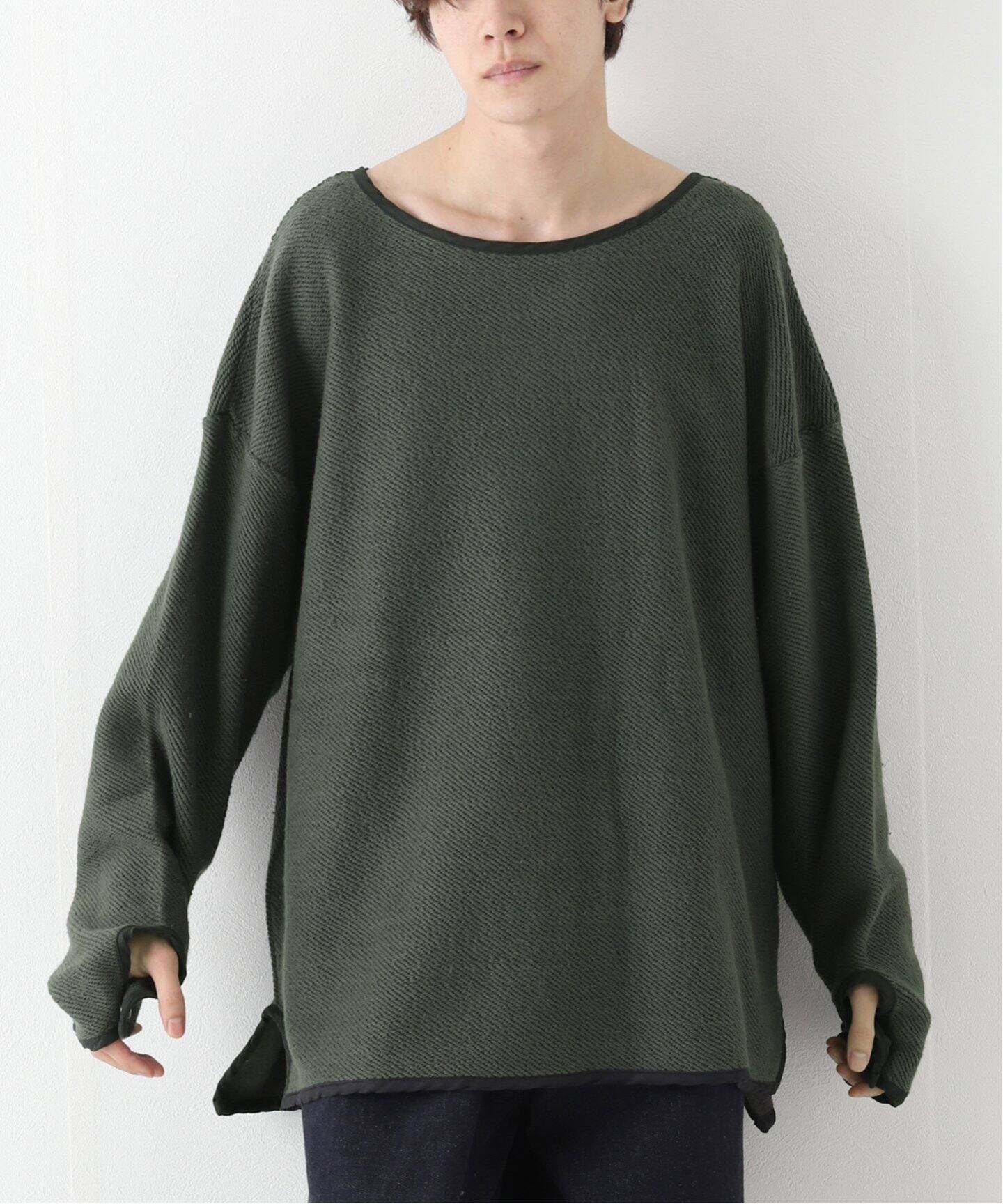 ENCOMING / インカミング】PIPING SWEAT JUMPER（Tシャツ／カットソー 