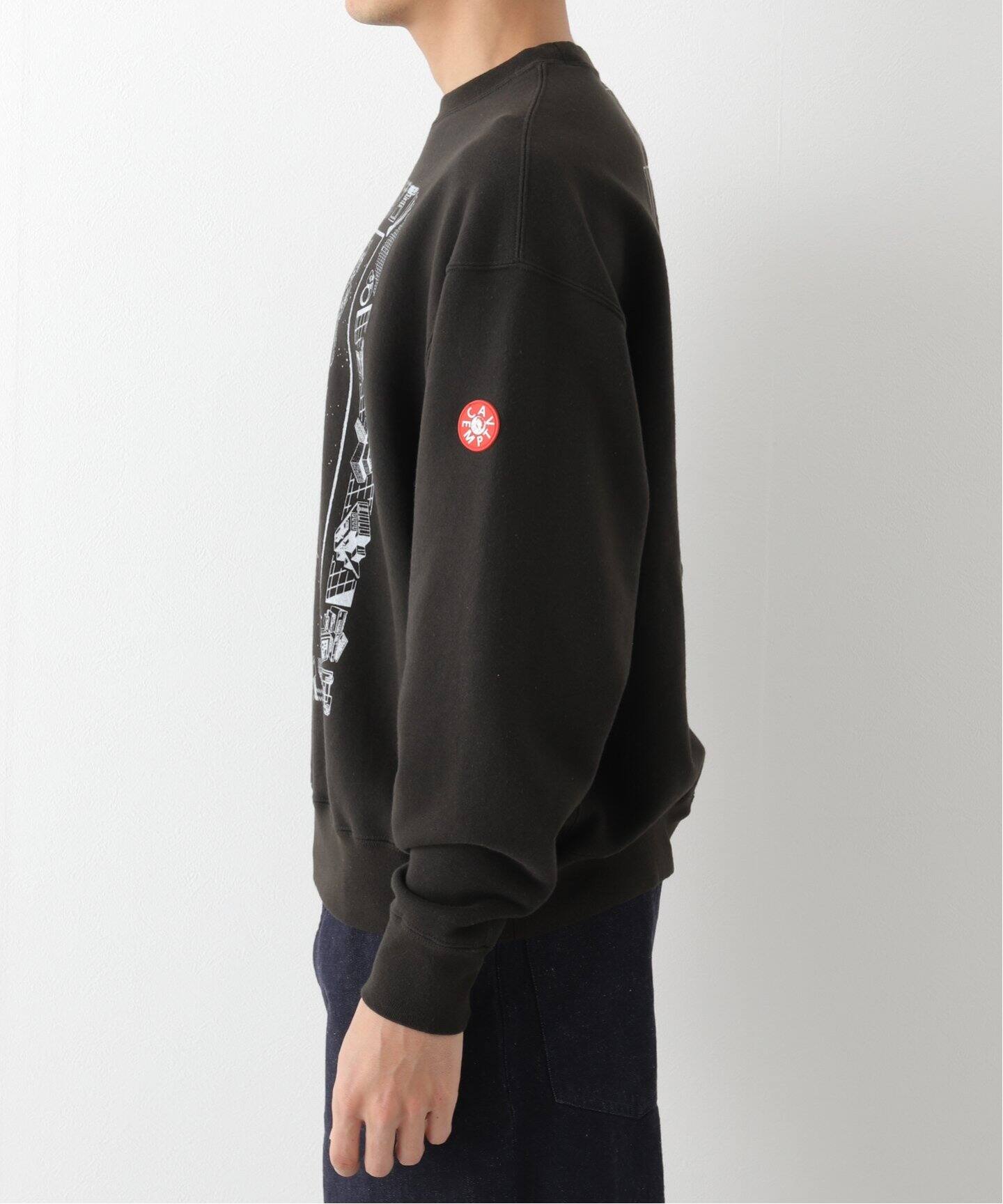 C.E / シーイー】ZIGGURAT FRAME CREW NECK（Tシャツ／カットソー 