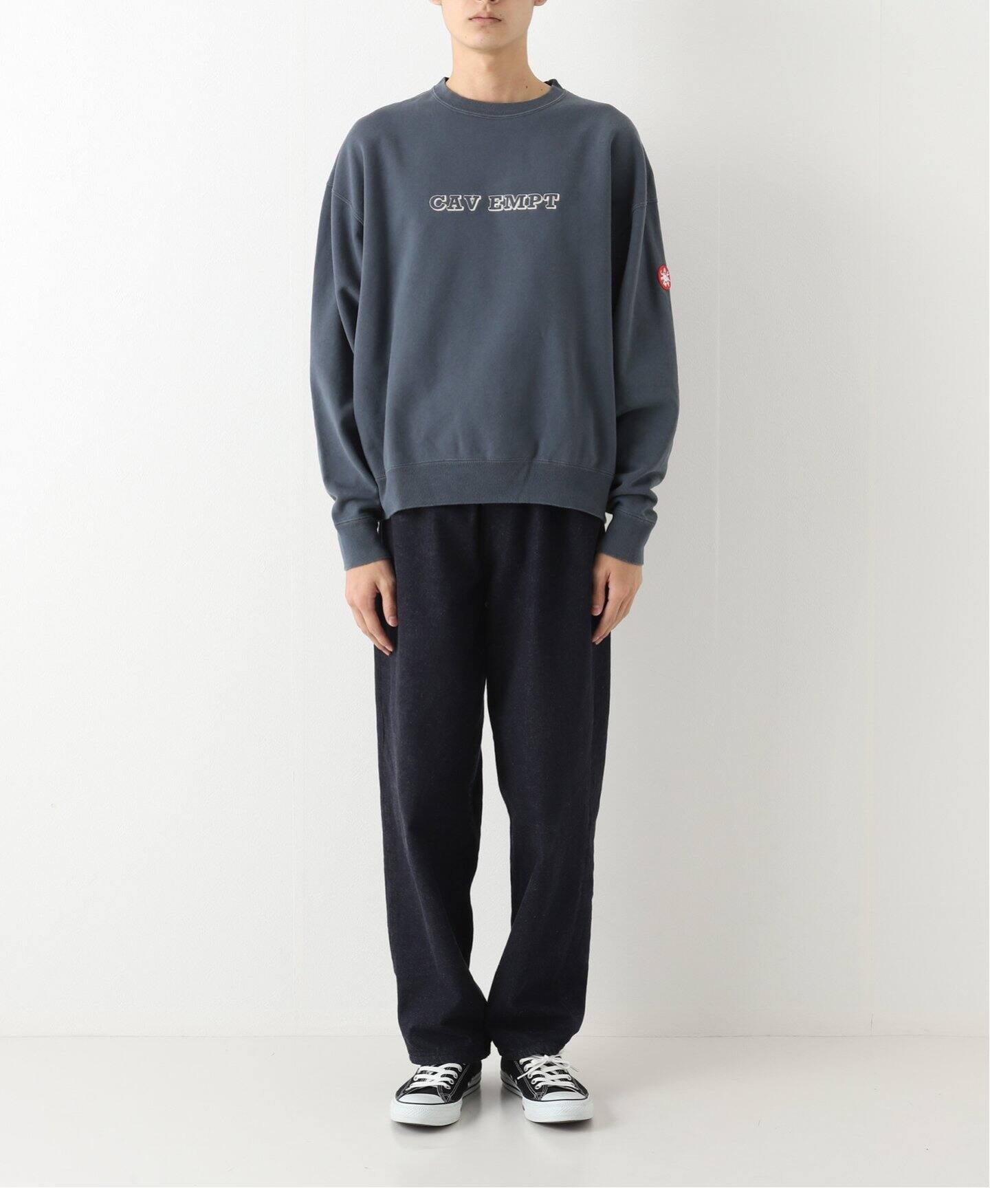 C.E CAVEMPT シーイー OVERDYE B.W RIB CREW L