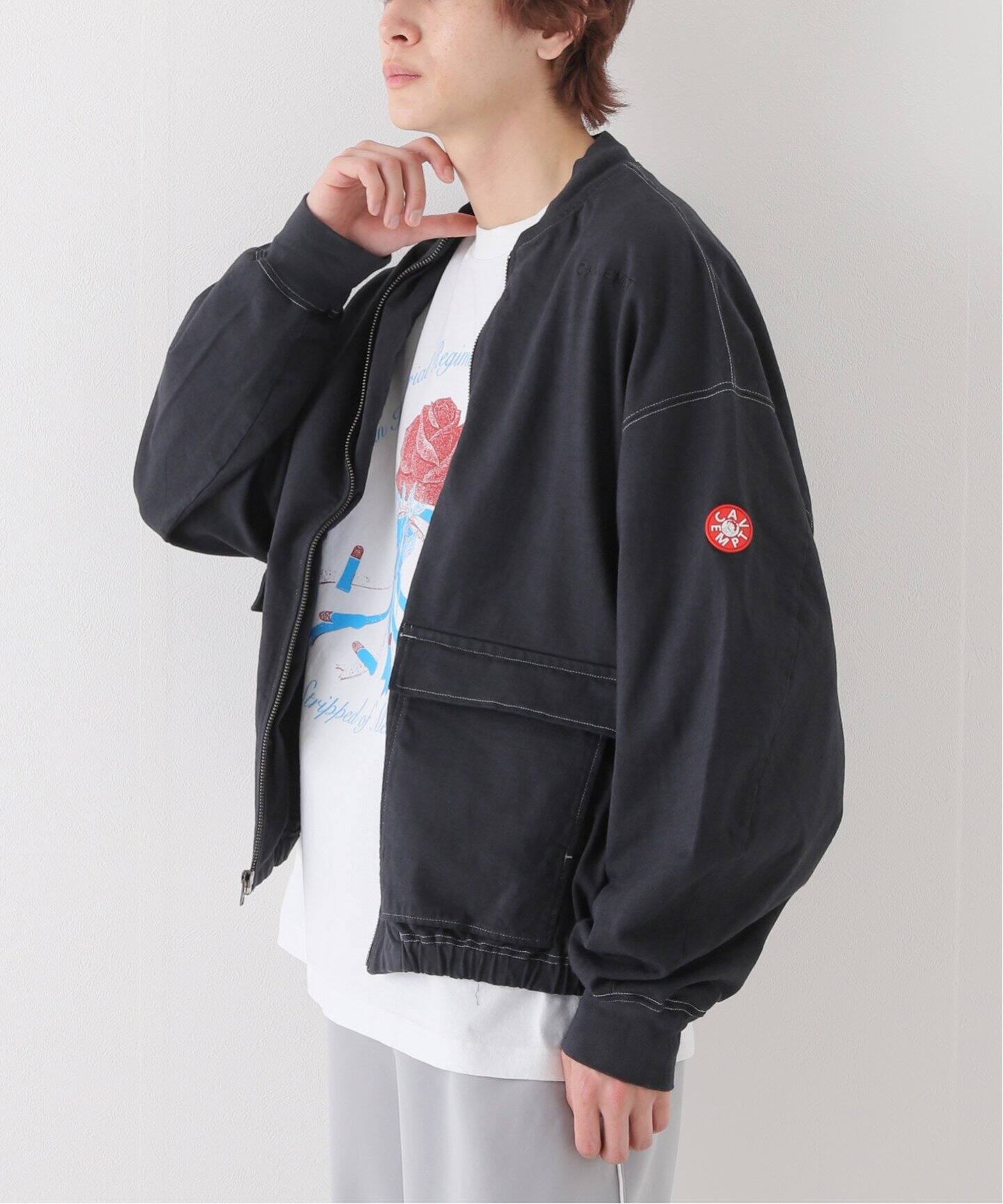 C.E / シーイー】OVERDYE LIGHT ZIP UP（Tシャツ／カットソー）｜WISM  