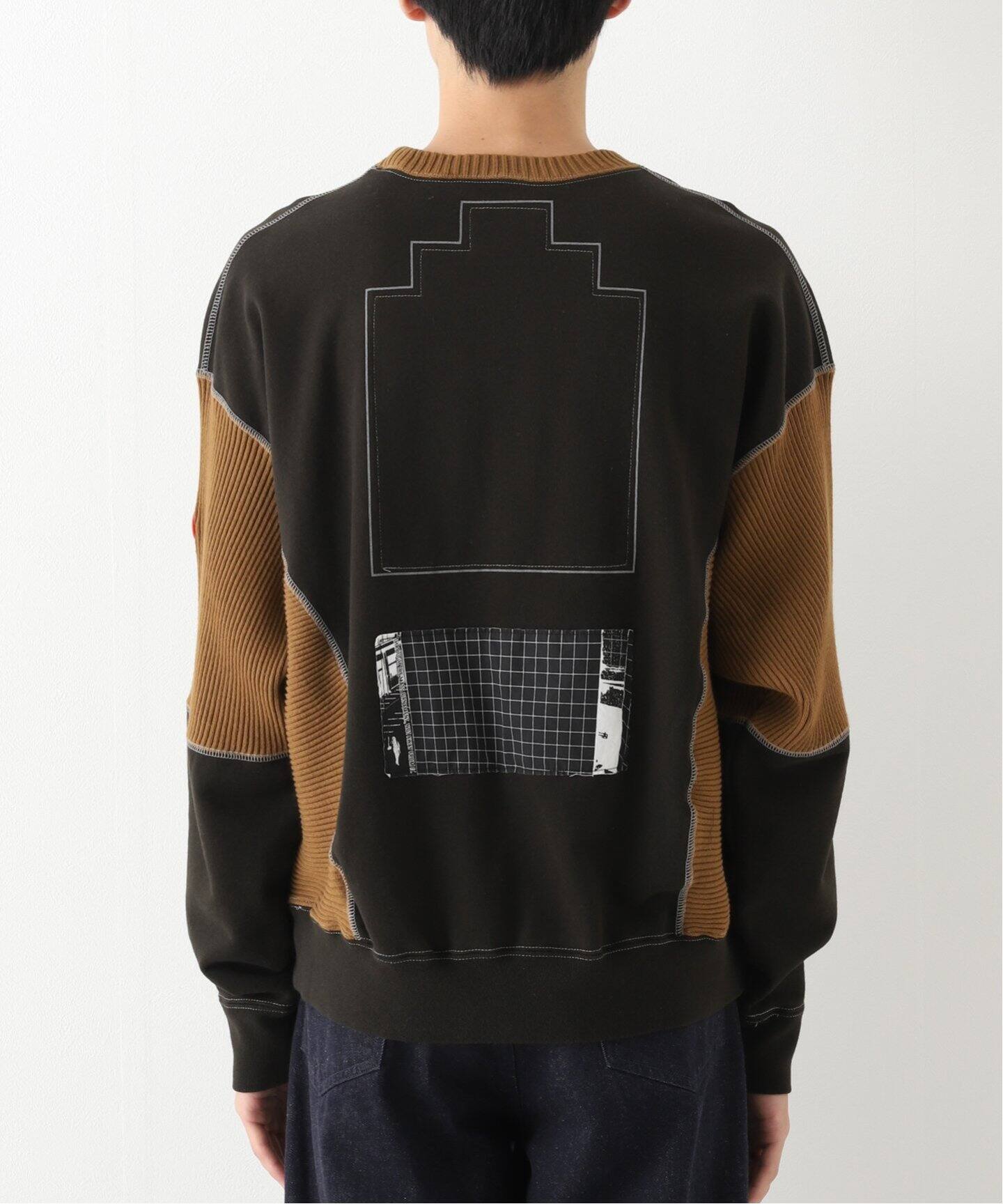 C.E / シーイー】WIDE RIB CUT CREW NECK（Tシャツ／カットソー 