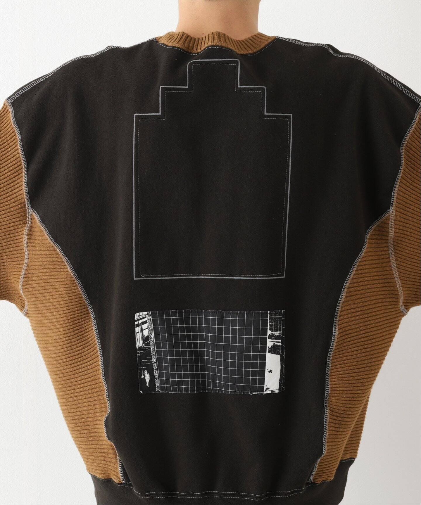 C.E / シーイー】WIDE RIB CUT CREW NECK（Tシャツ／カットソー 