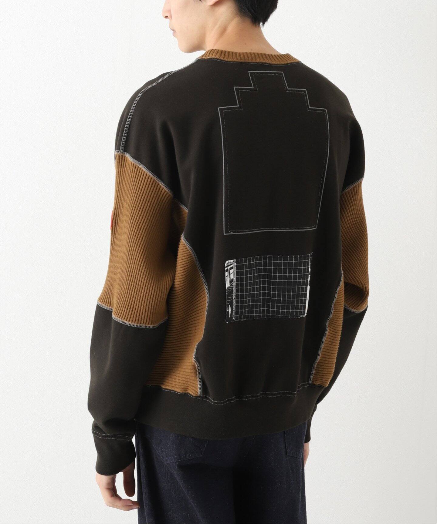 C.E / シーイー】WIDE RIB CUT CREW NECK（Tシャツ／カットソー  