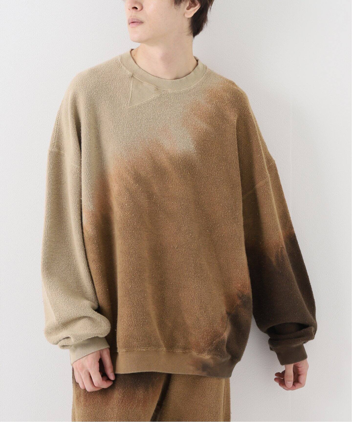 NOMA T.D. / ノ－マ・ティー・ディー】HAND DYED TWIST SWEAT（Tシャツ 