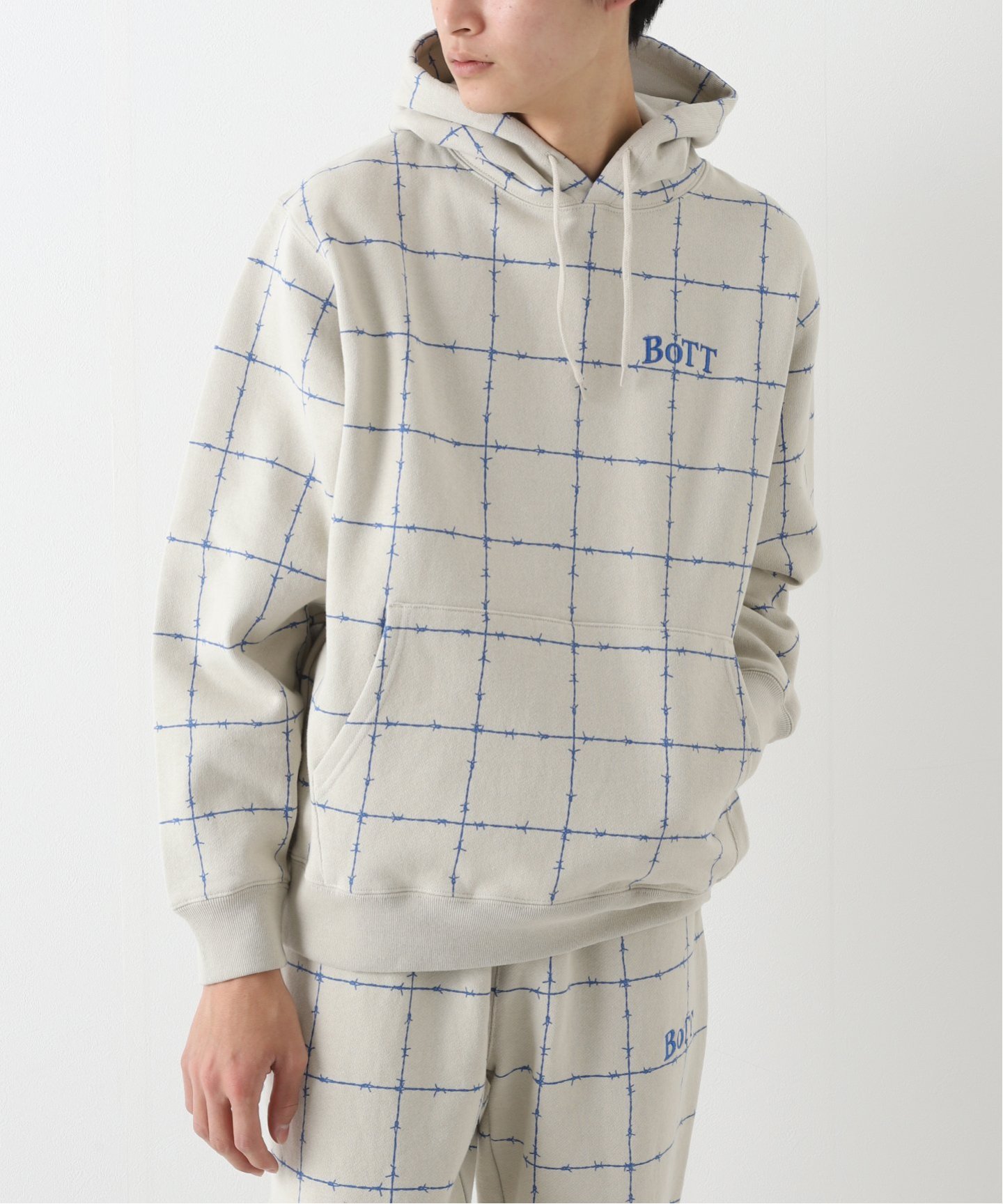 BoTT / ボット】Barbwire Pullover Hoodie（パーカー）｜WISM 