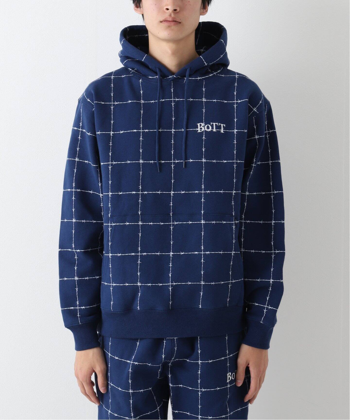 BoTT / ボット】Barbwire Pullover Hoodie（パーカー）｜WISM 