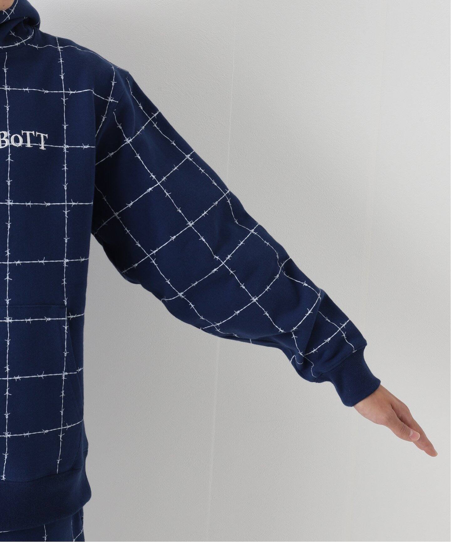 BoTT / ボット】Barbwire Pullover Hoodie（パーカー）｜WISM 