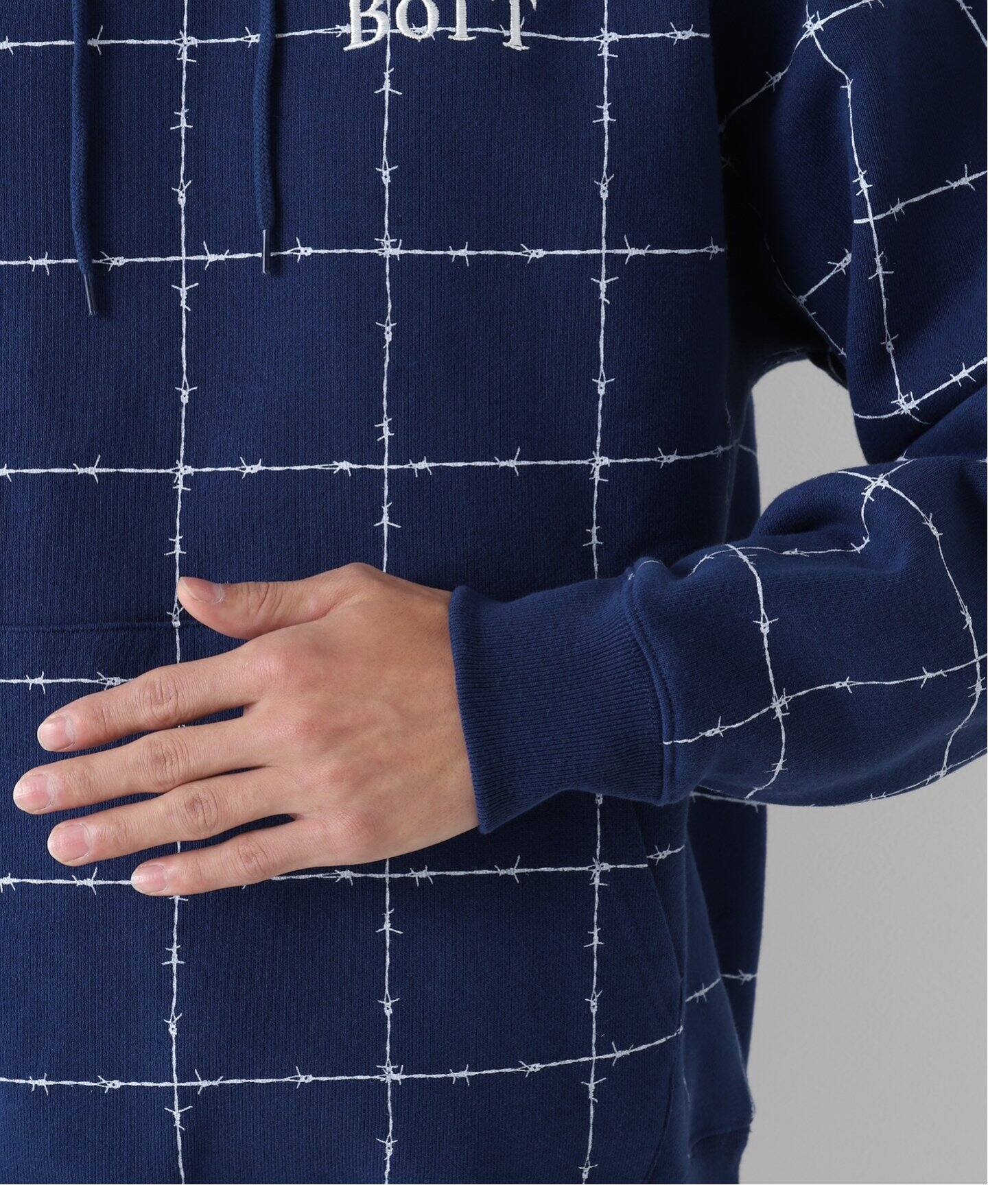 BoTT / ボット】Barbwire Pullover Hoodie（パーカー）｜WISM  
